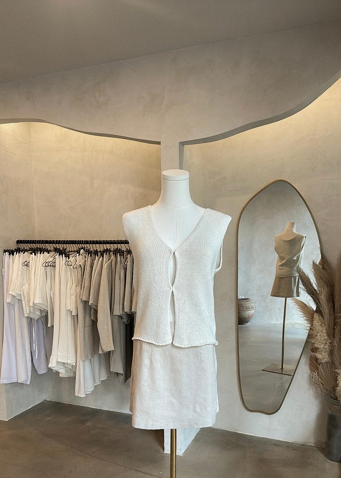 Prince Street Top - Ecru