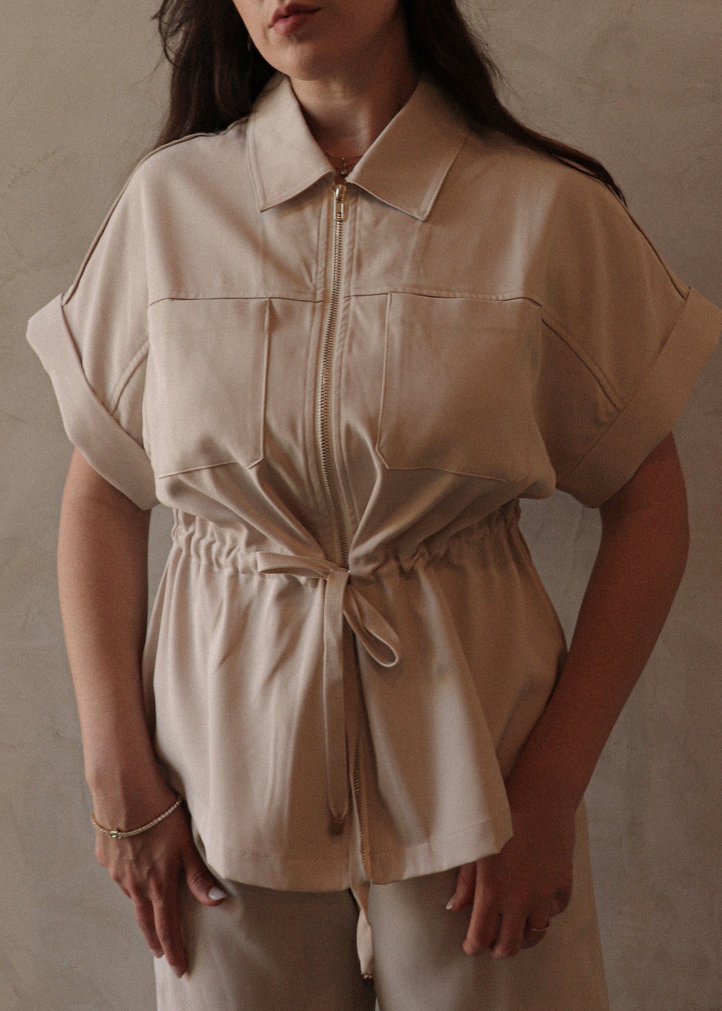 Kara Top - Beige