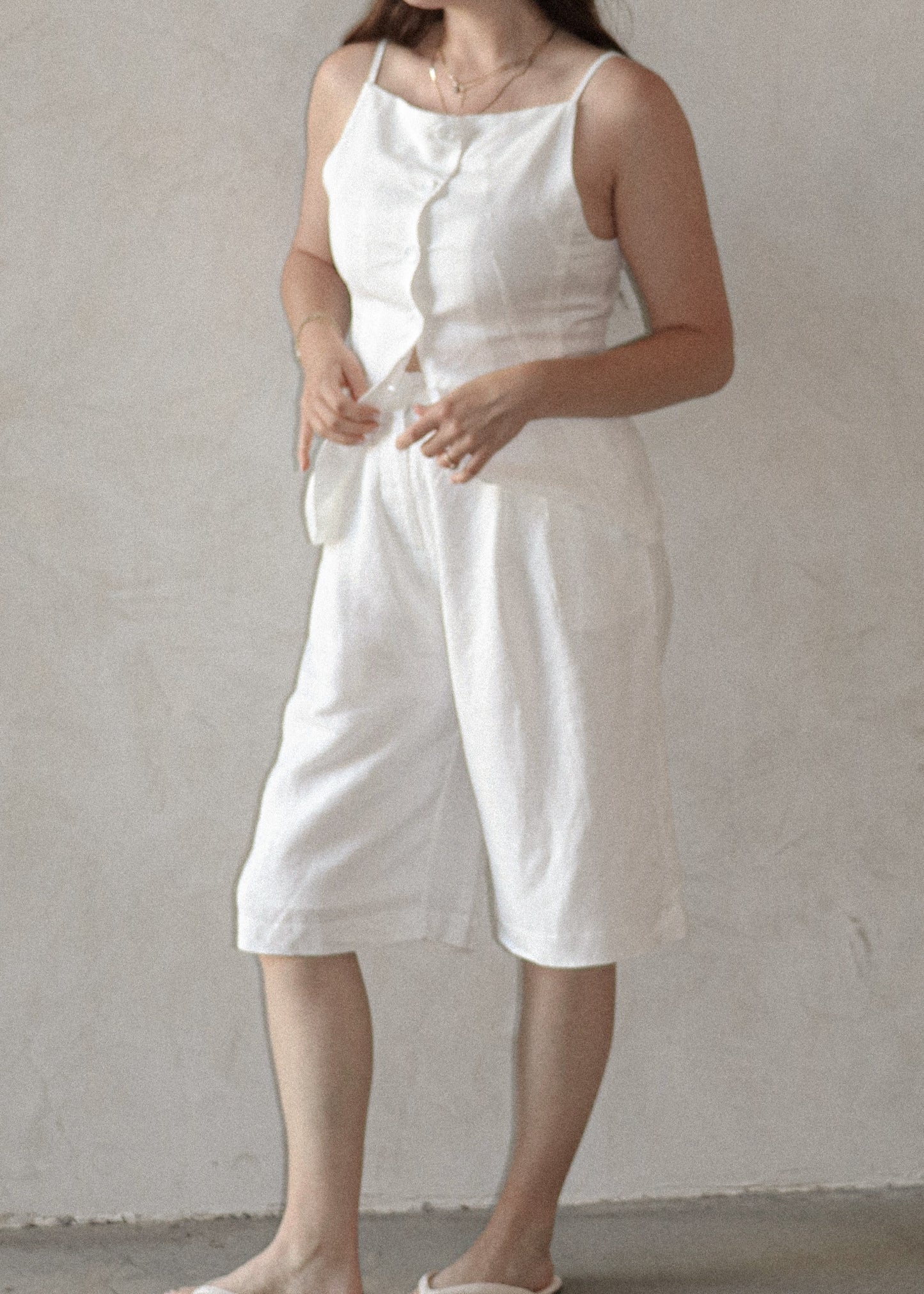 Amara Bermuda Short - White