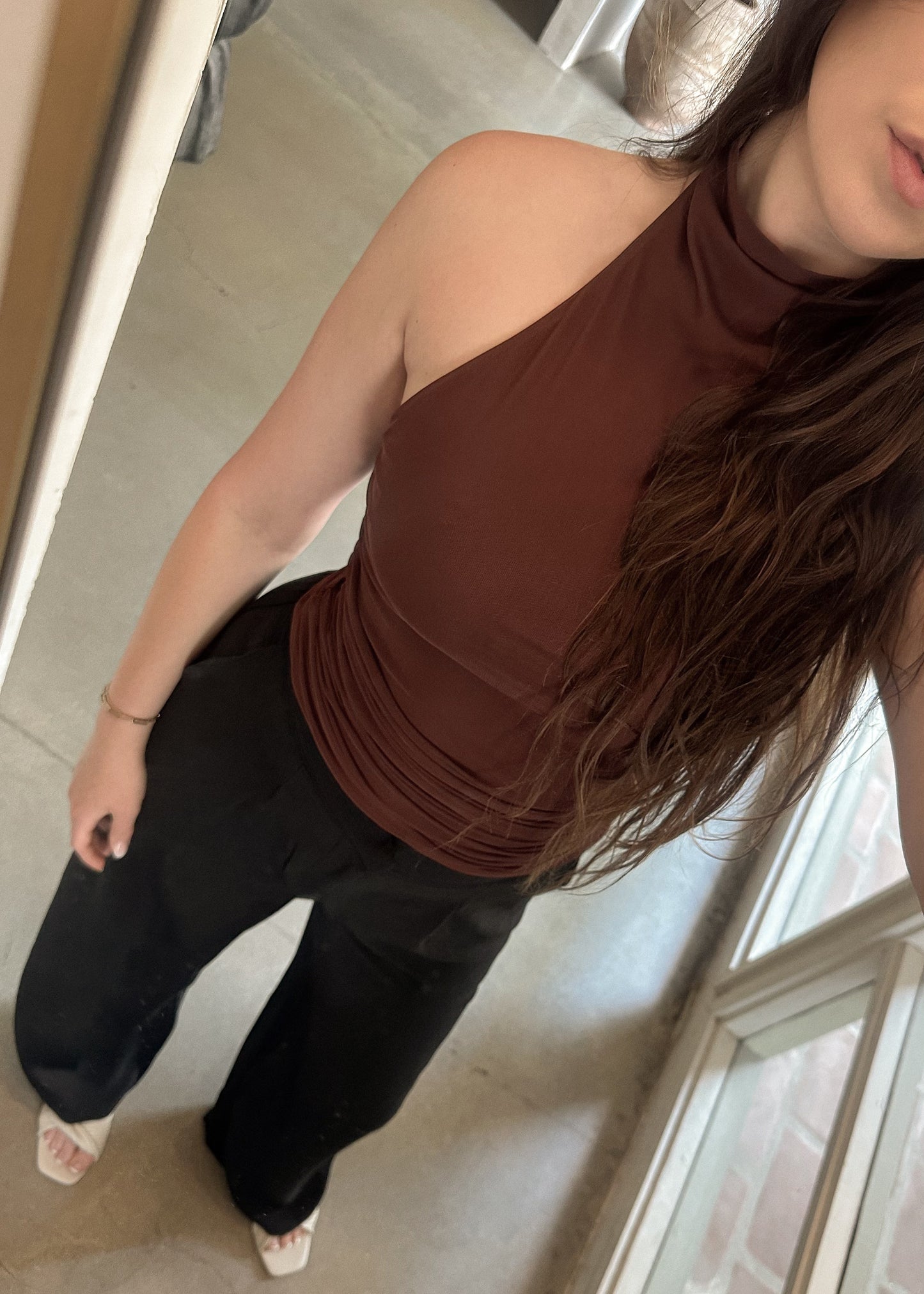 Halter Top - Chocolate