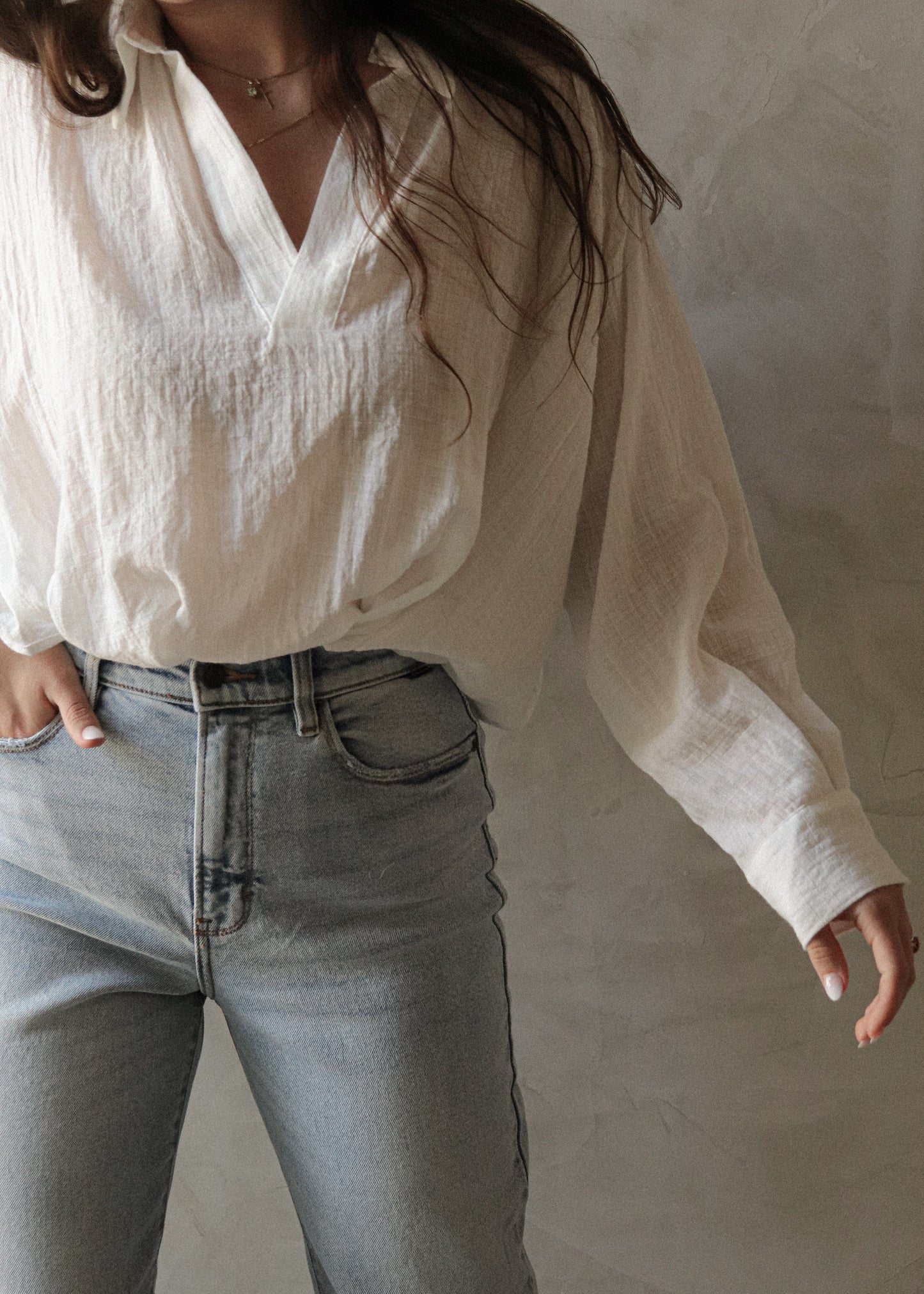 High Rise Denim - Light Wash