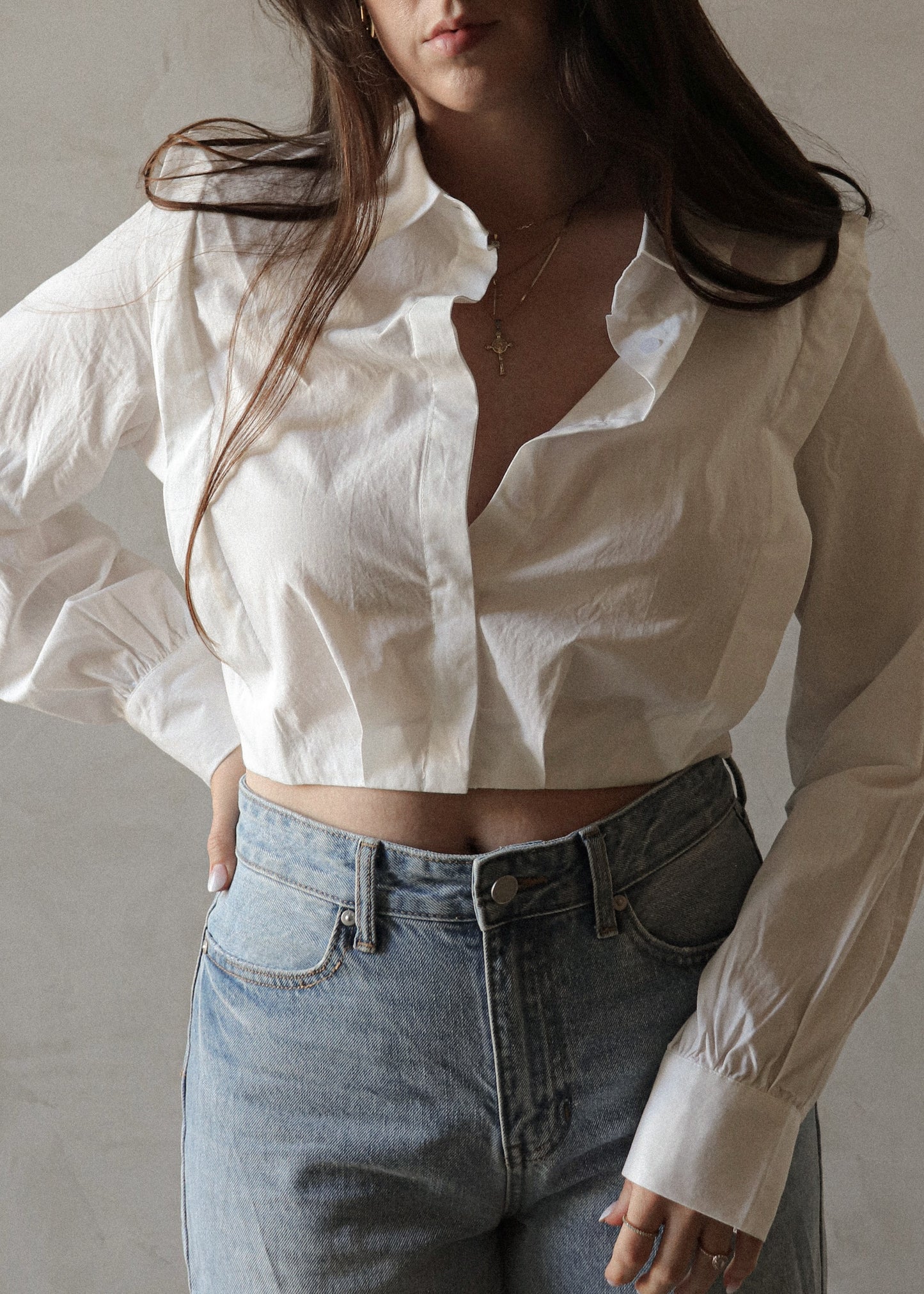 Dylan Button Down - White