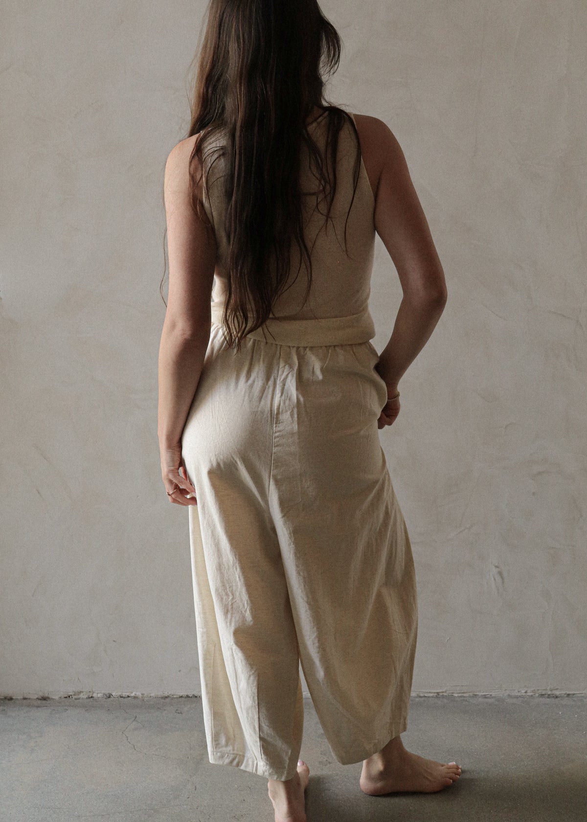 Cotton / Linen Pant - Natural