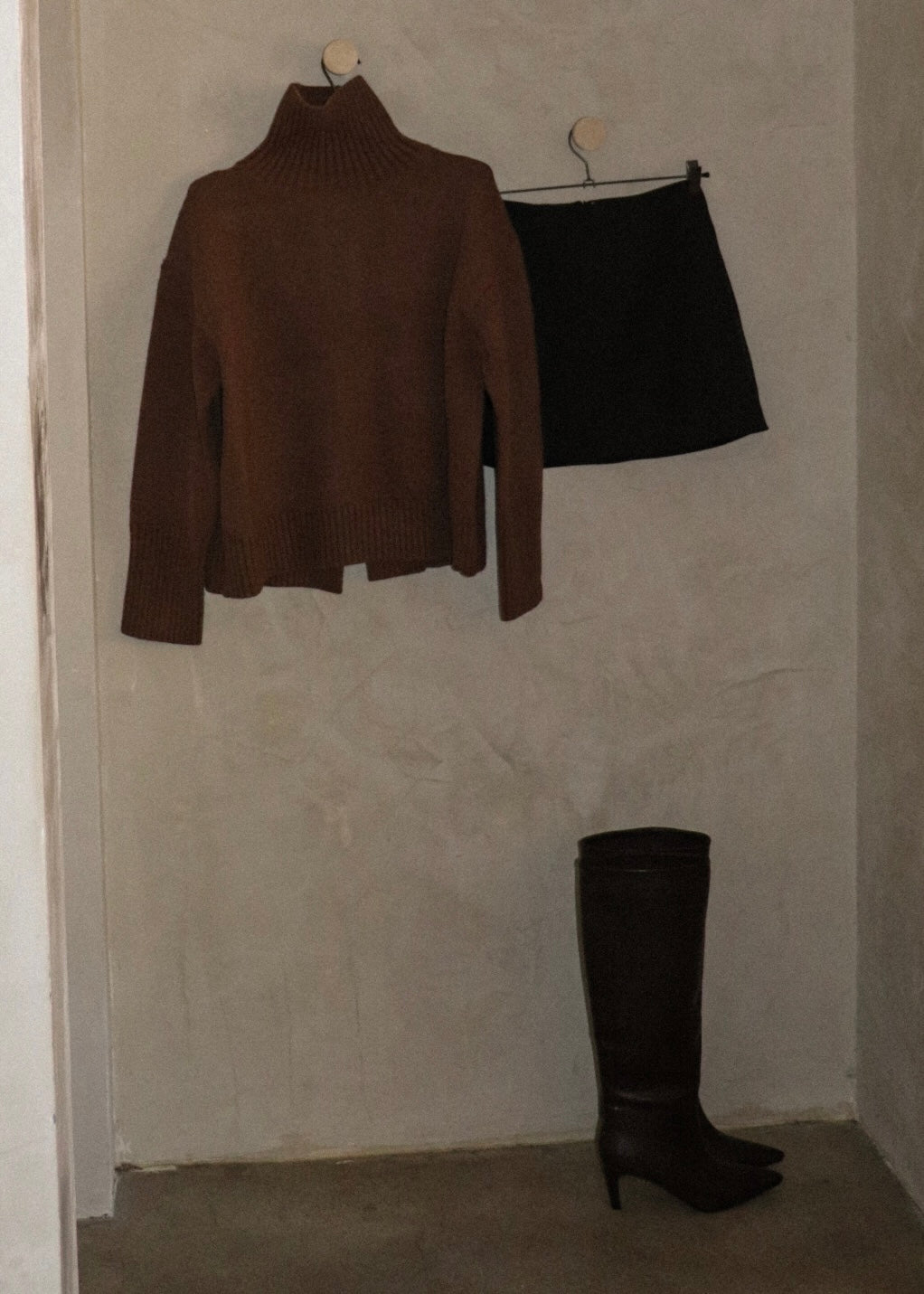 Open Back Sweater - Pumpkin Spice