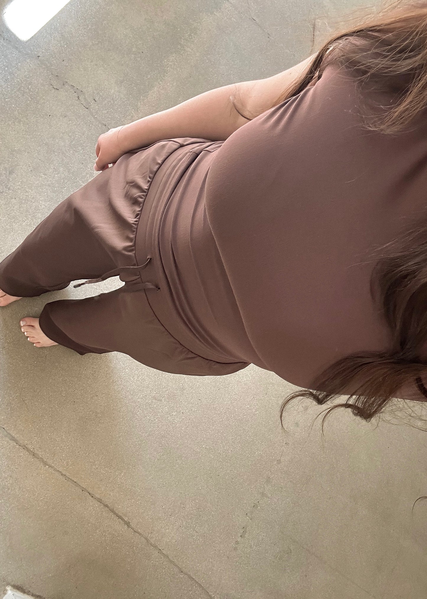 Straight Leg Lounge Pant - Cold Brew