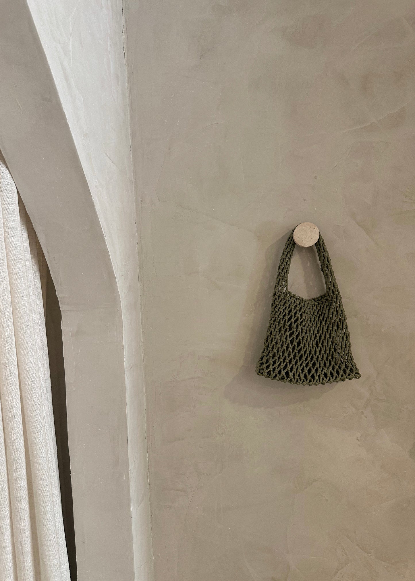 Mini Summer Knit Bag - Matcha