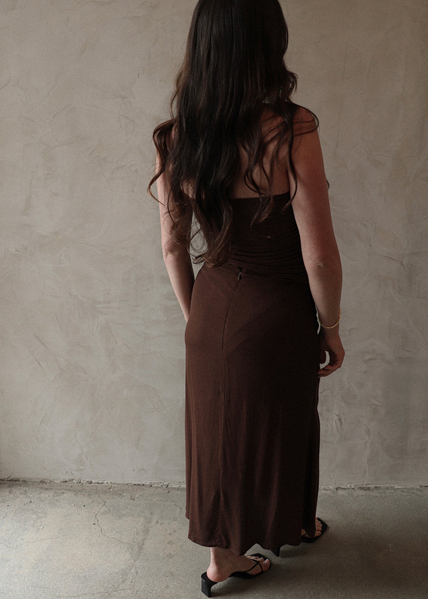 Midi Skirt - Chocolate