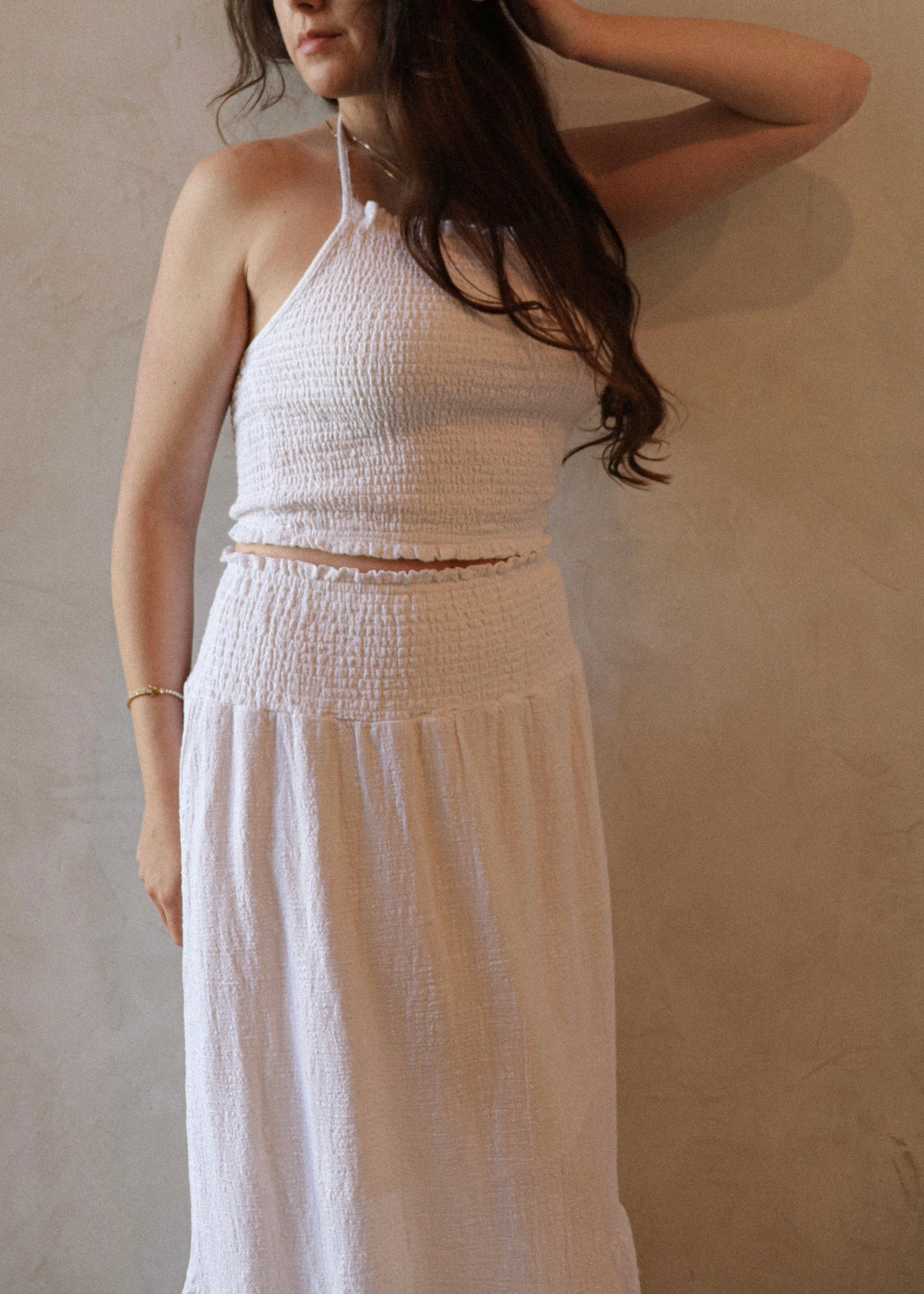 Summer Halter - White