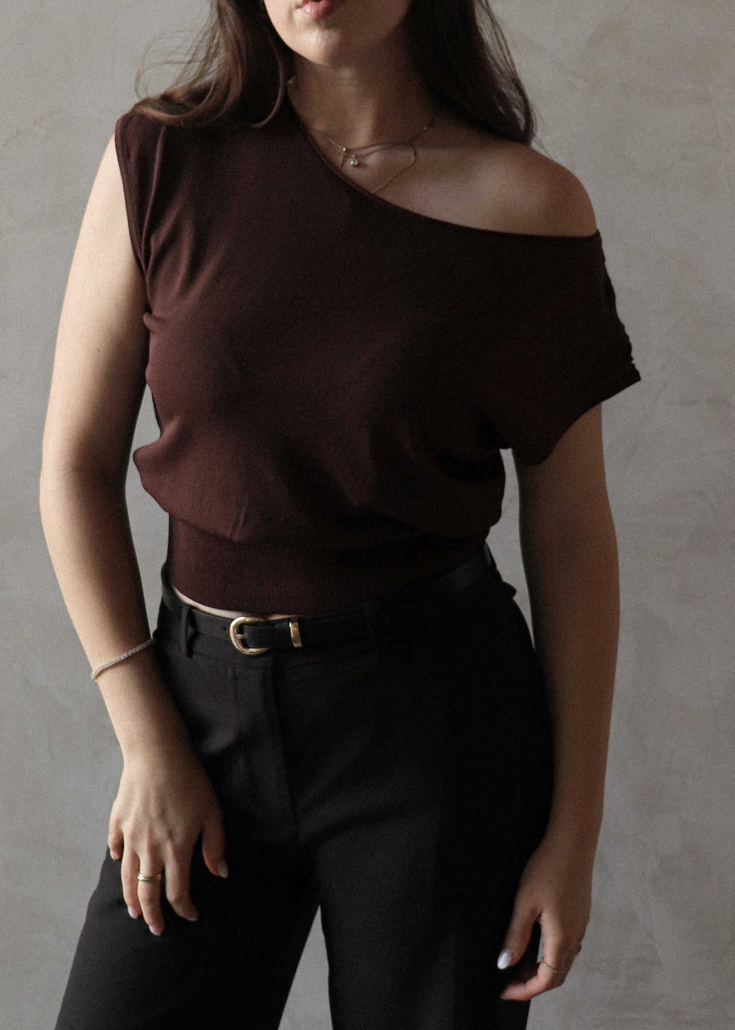 Melina Top - Brown