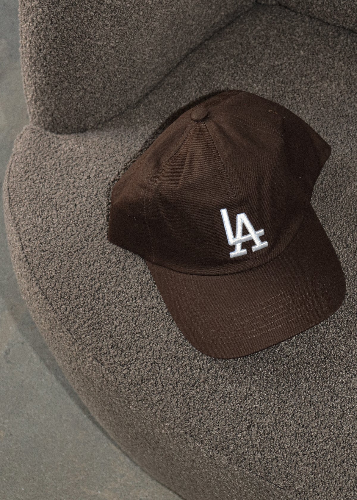 LA Baseball Cap - Chocolate