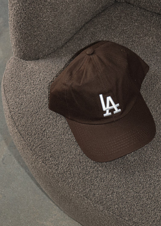 LA Baseball Cap - Chocolate