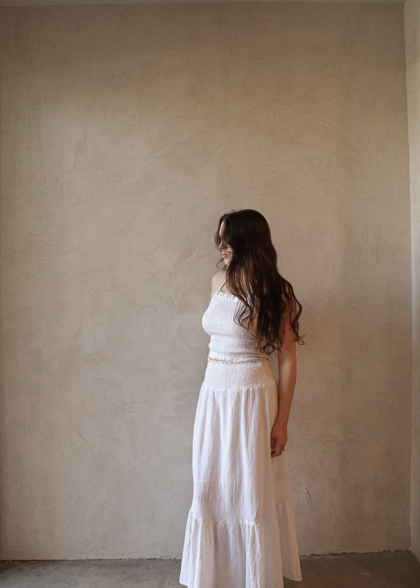 Summer Halter - White