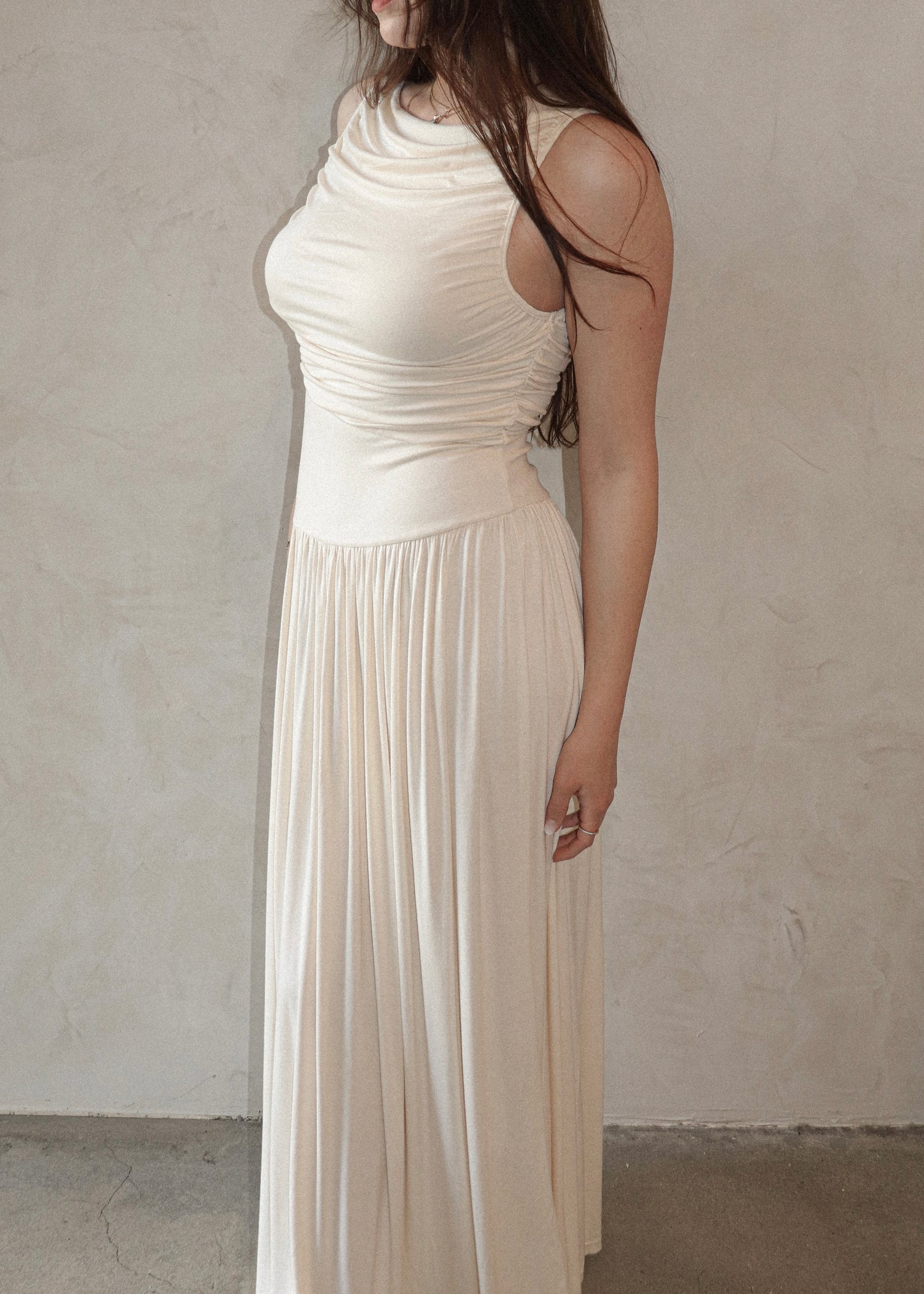 Caroline Dress - Cream