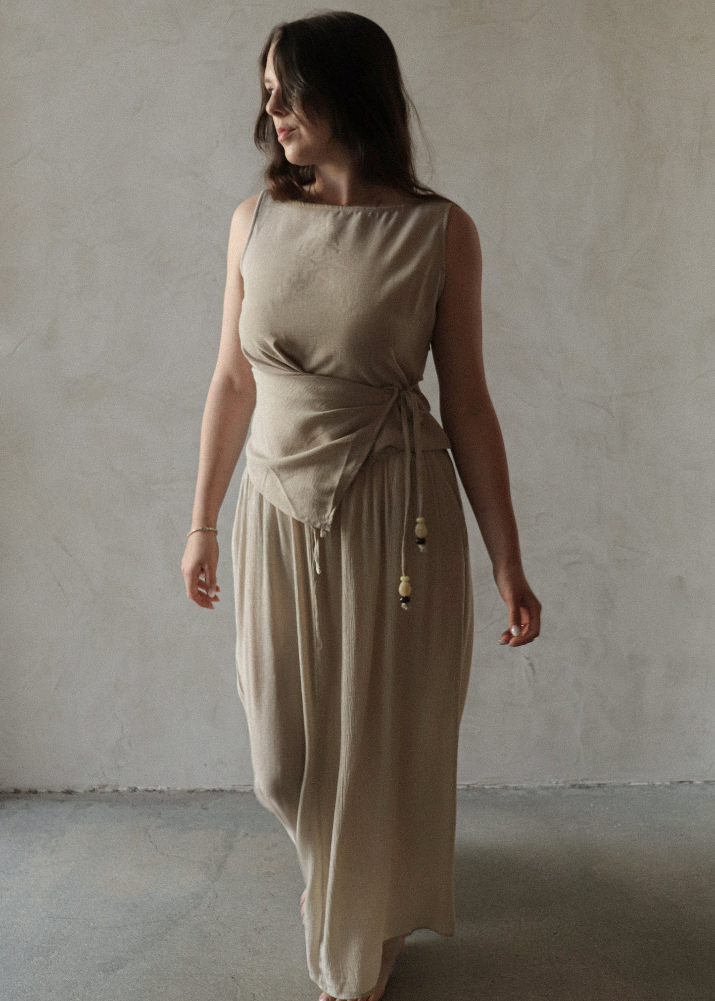 Stella Skirt - Taupe