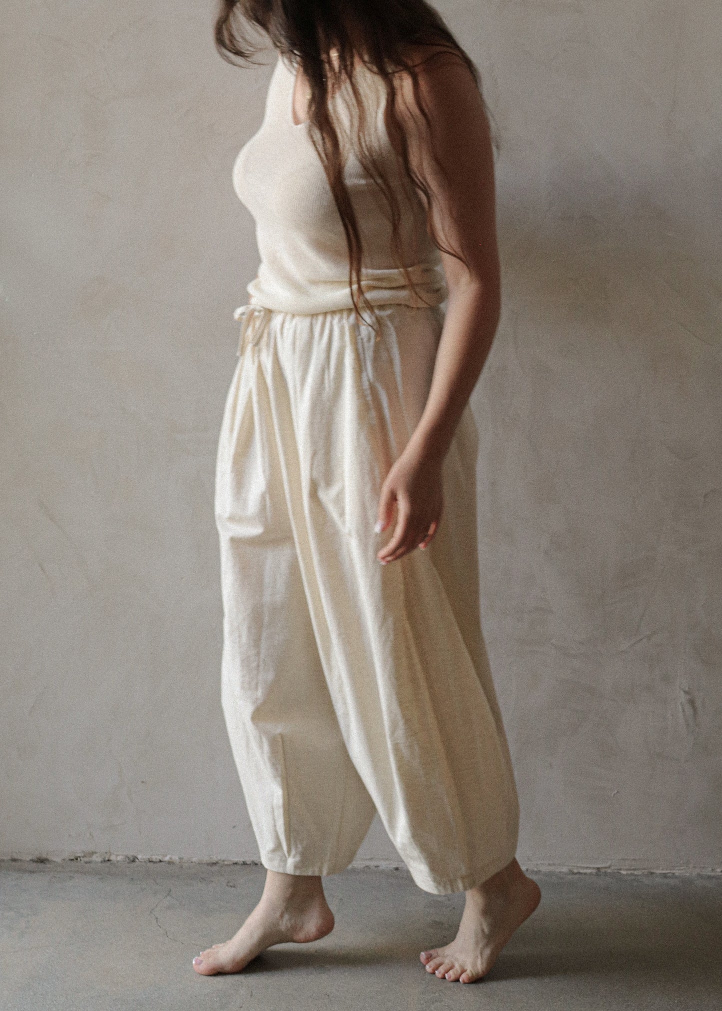 Cotton / Linen Pant - Natural