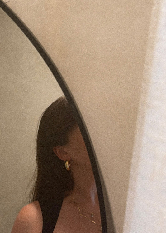 Chunky Hoops - Gold