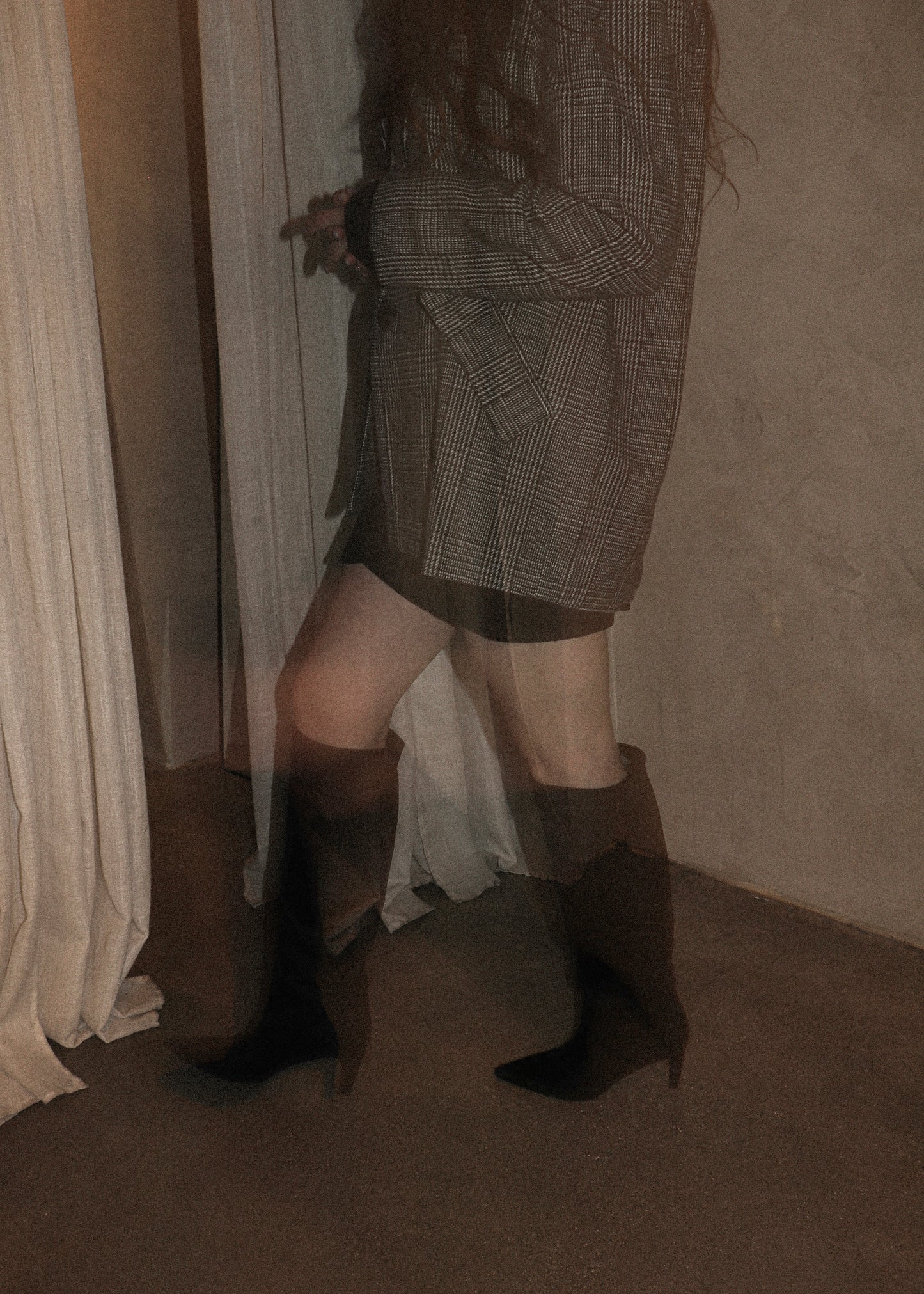 Whimsy Boot - Black Suede