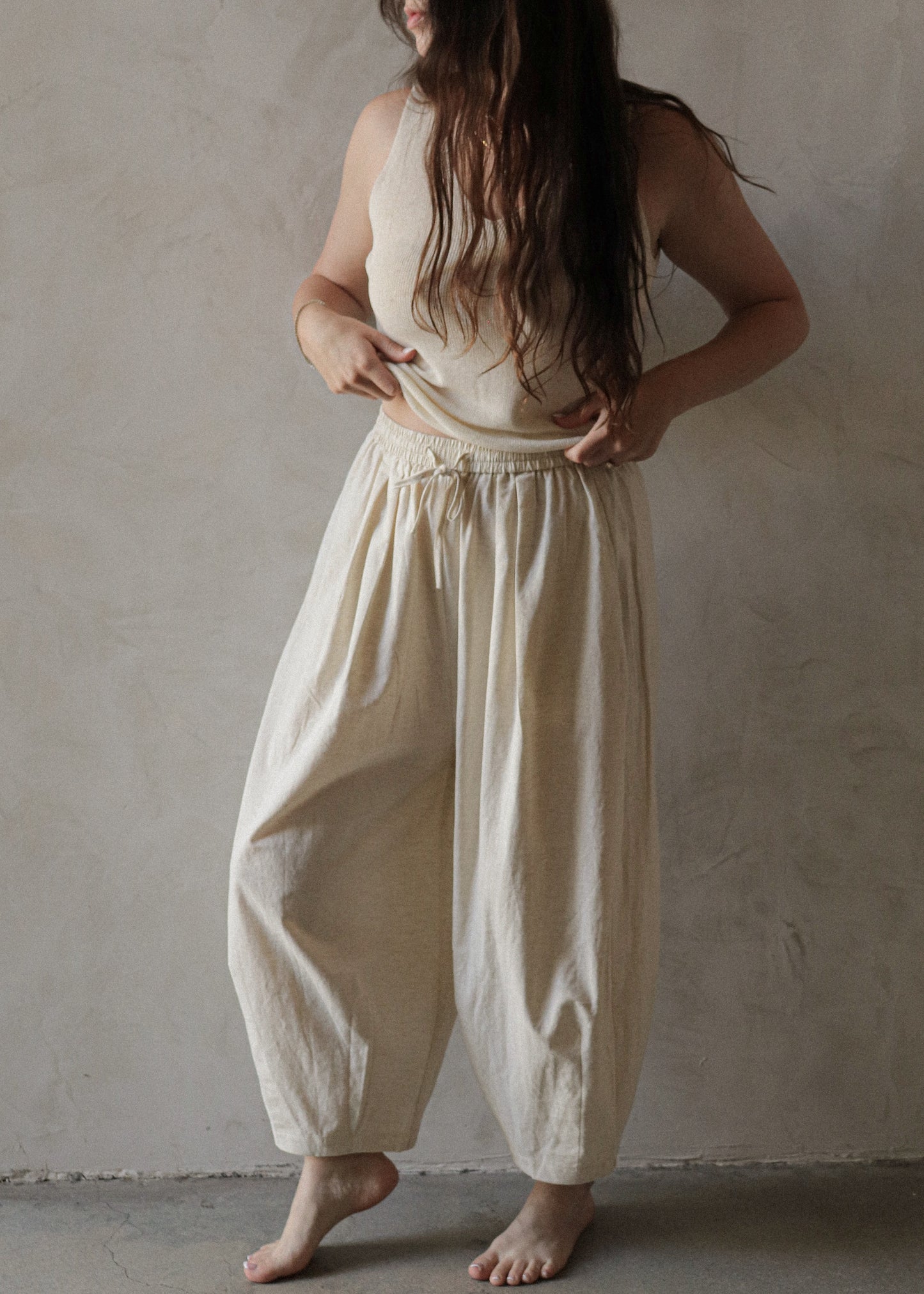 Cotton / Linen Pant - Natural