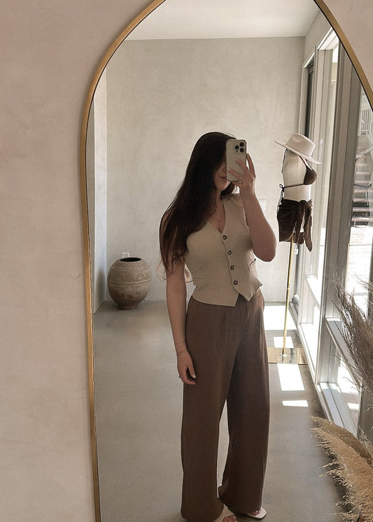 Long Trousers - Chestnut