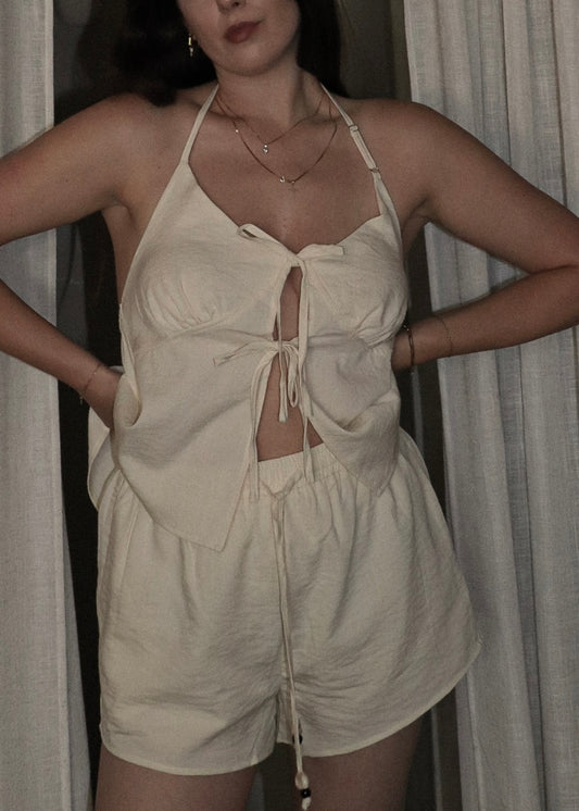 Halter Top - Butter