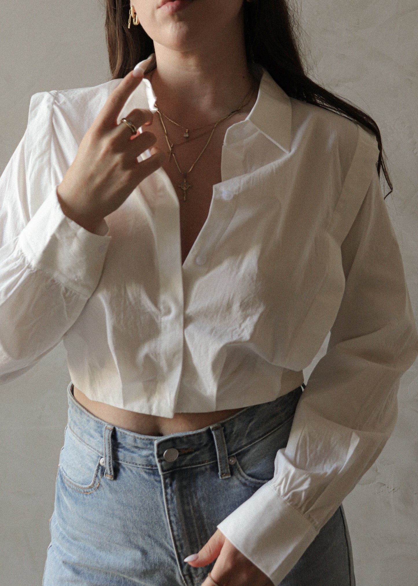 Dylan Button Down - White