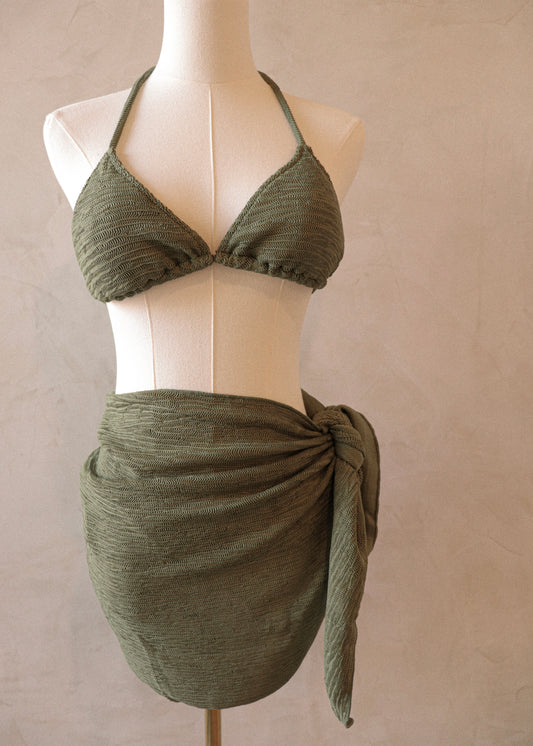 Summer Bikini Cover Up - Deep Green