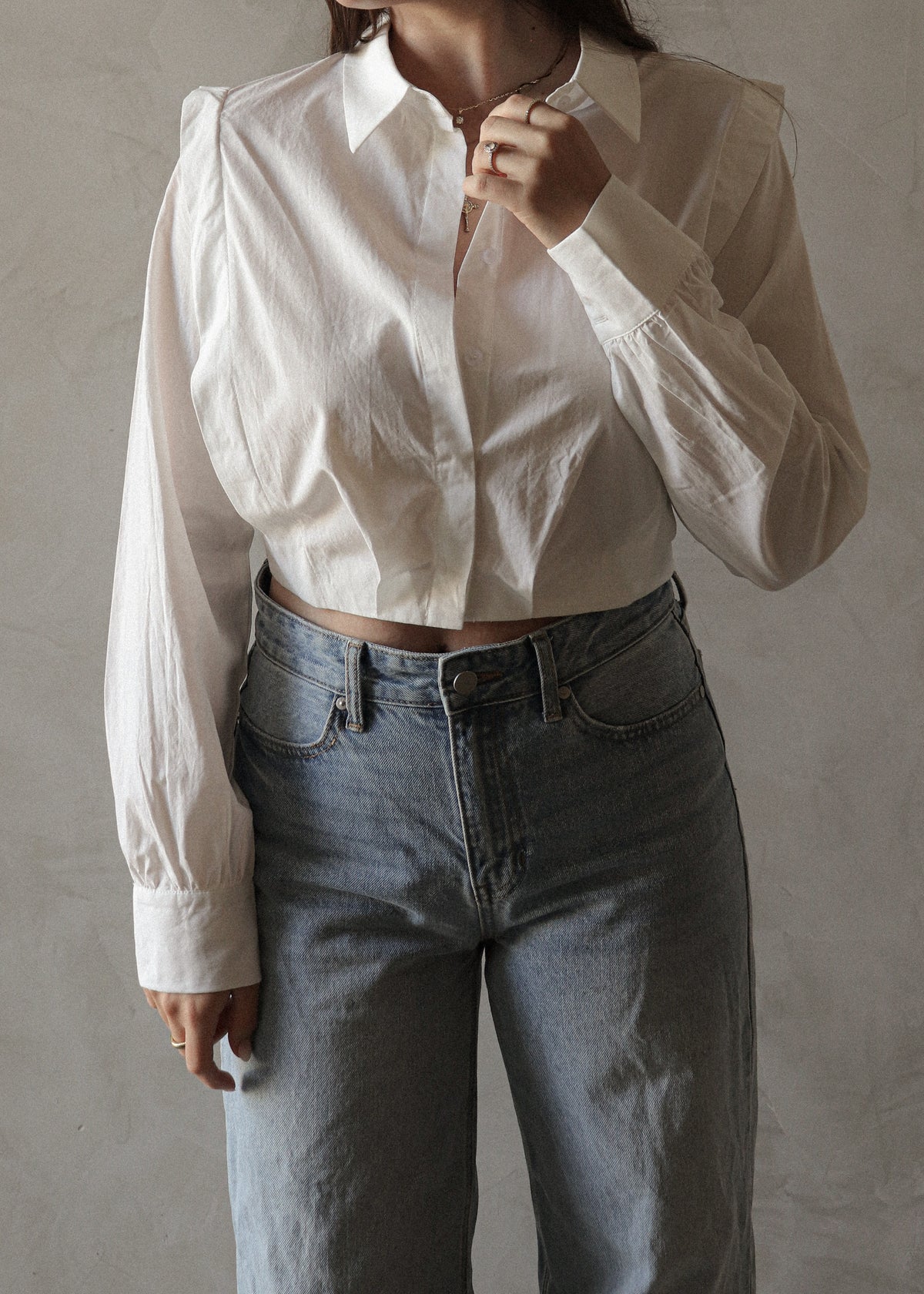 Dylan Button Down - White
