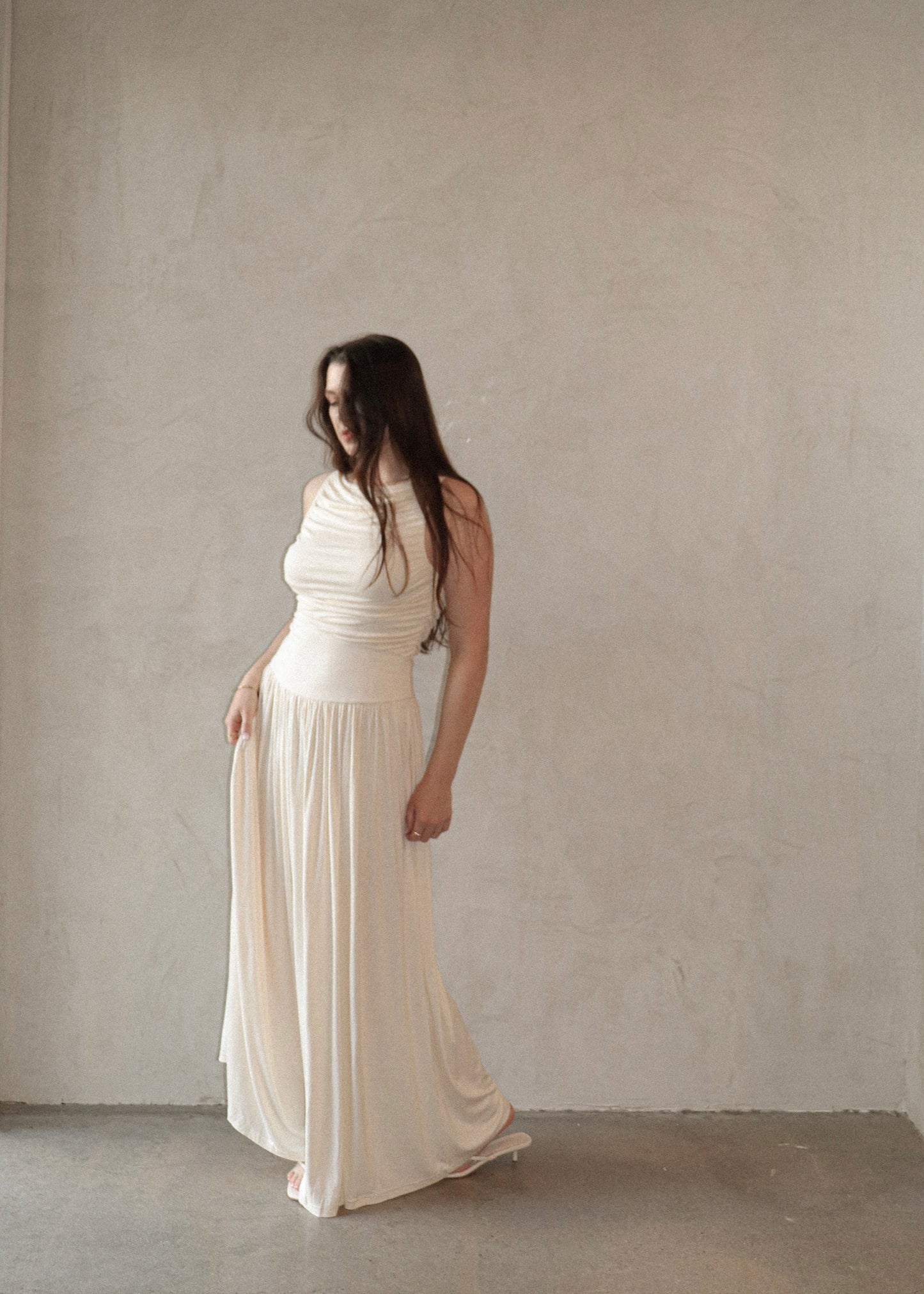 Caroline Dress - Cream