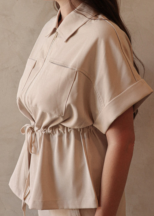 Kara Top - Beige