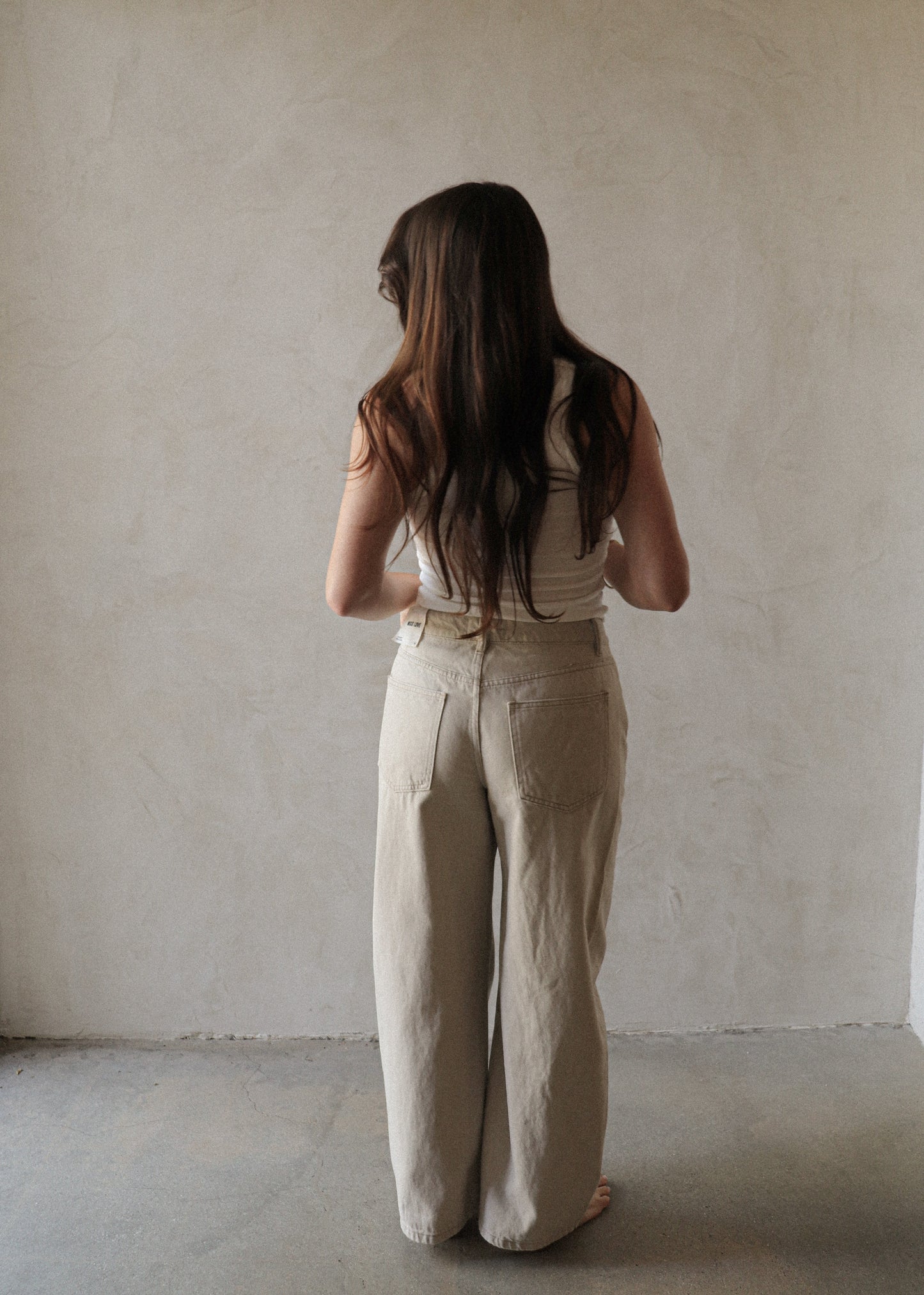 Barrel Jeans - Stone