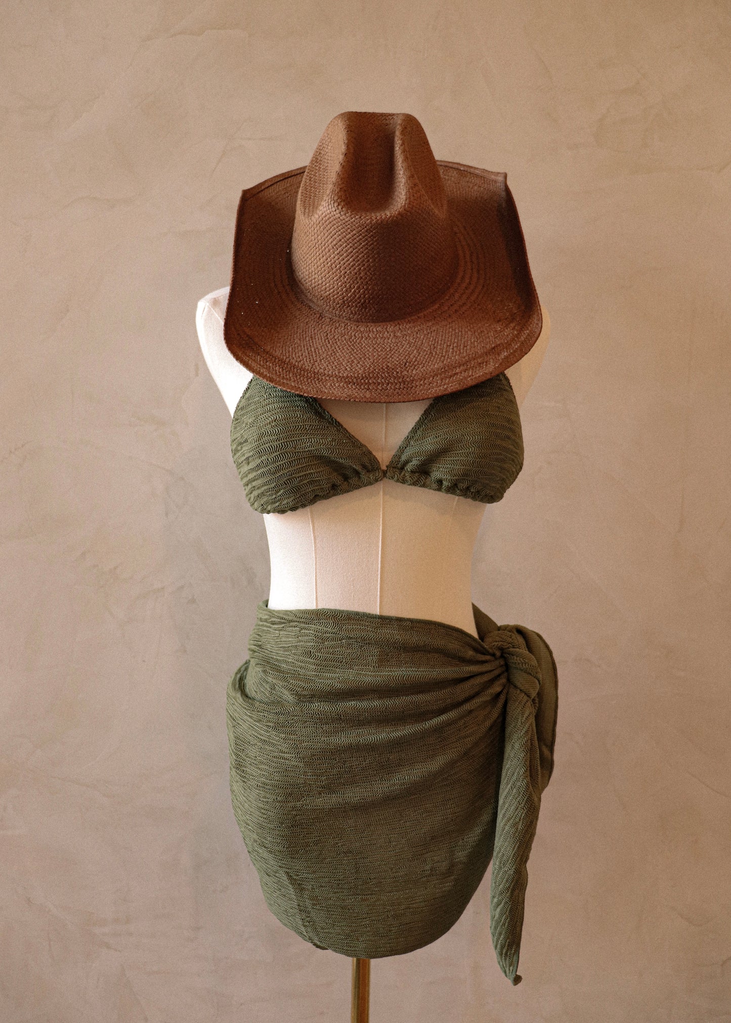 Summer Bikini Top - Deep Green