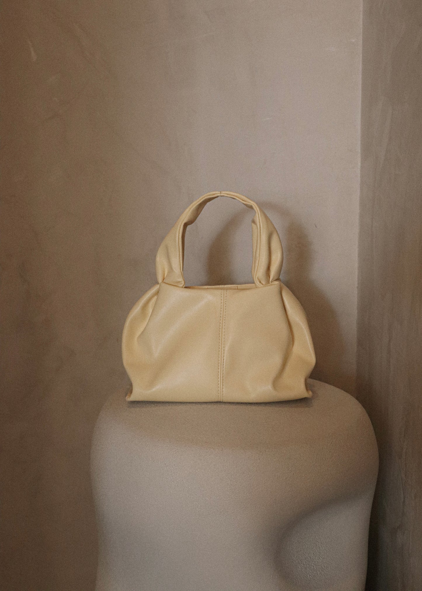 Gloria Handle Bag - Lemon