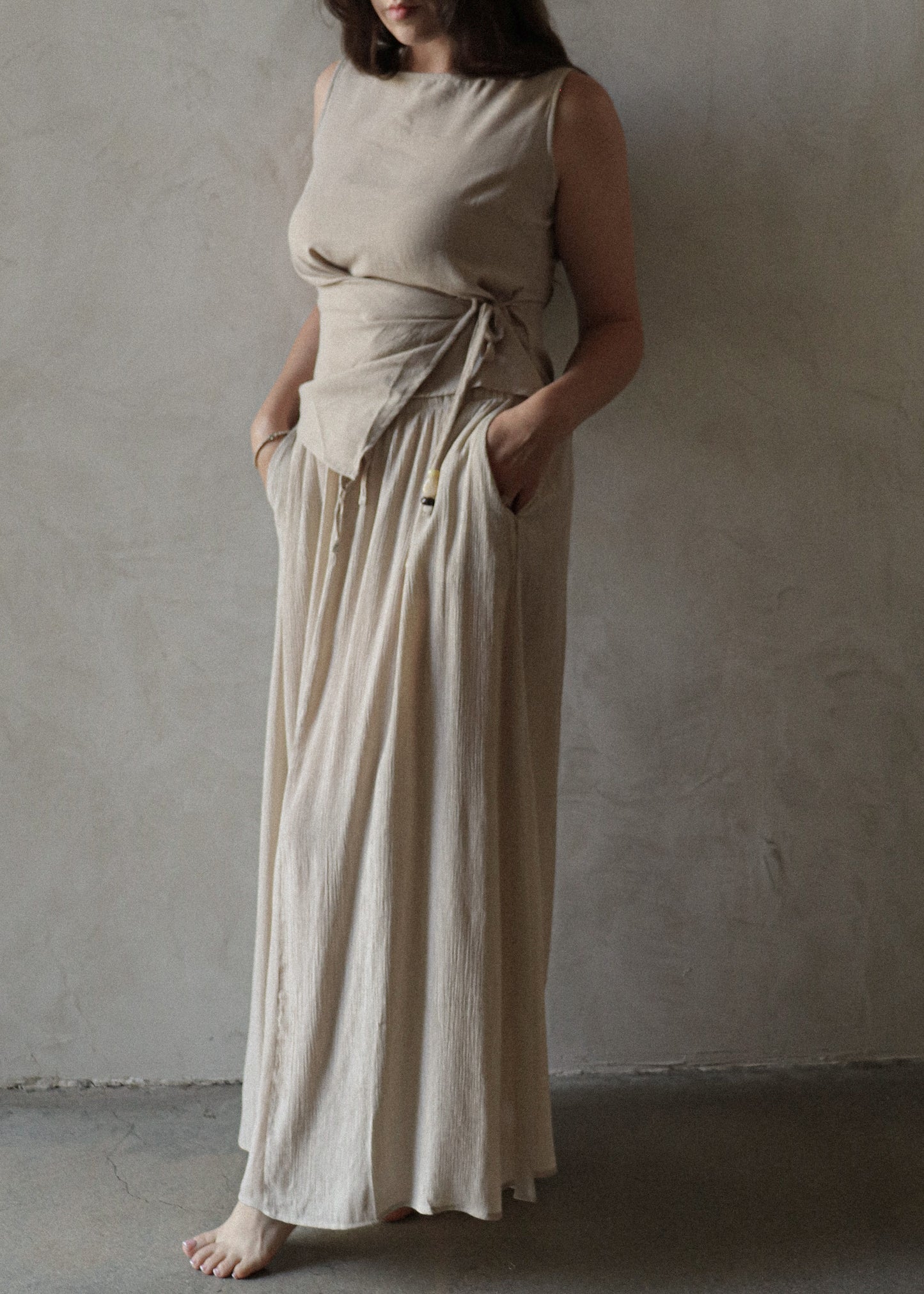 Stella Skirt - Taupe