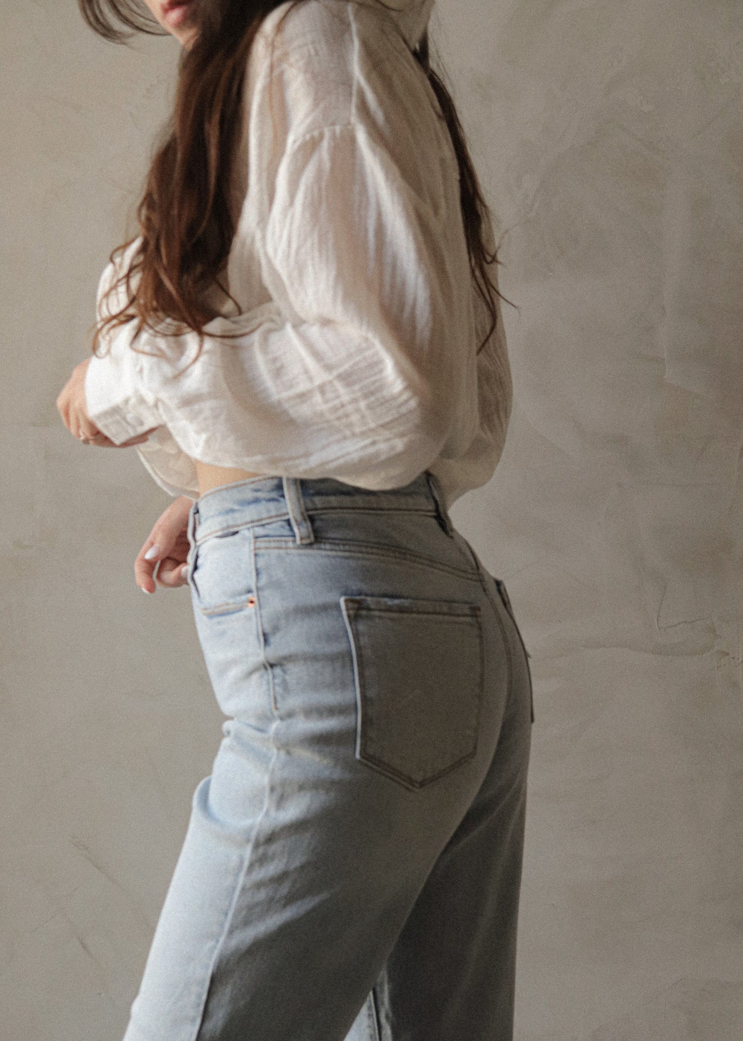High Rise Denim - Light Wash