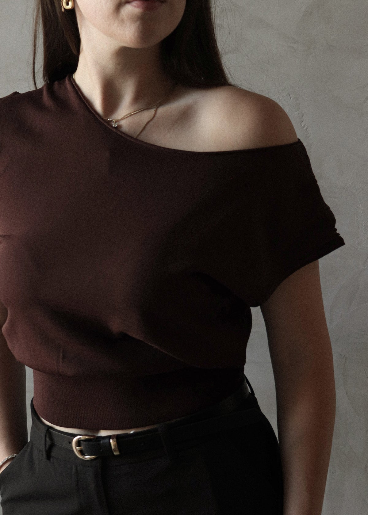 Melina Top - Brown
