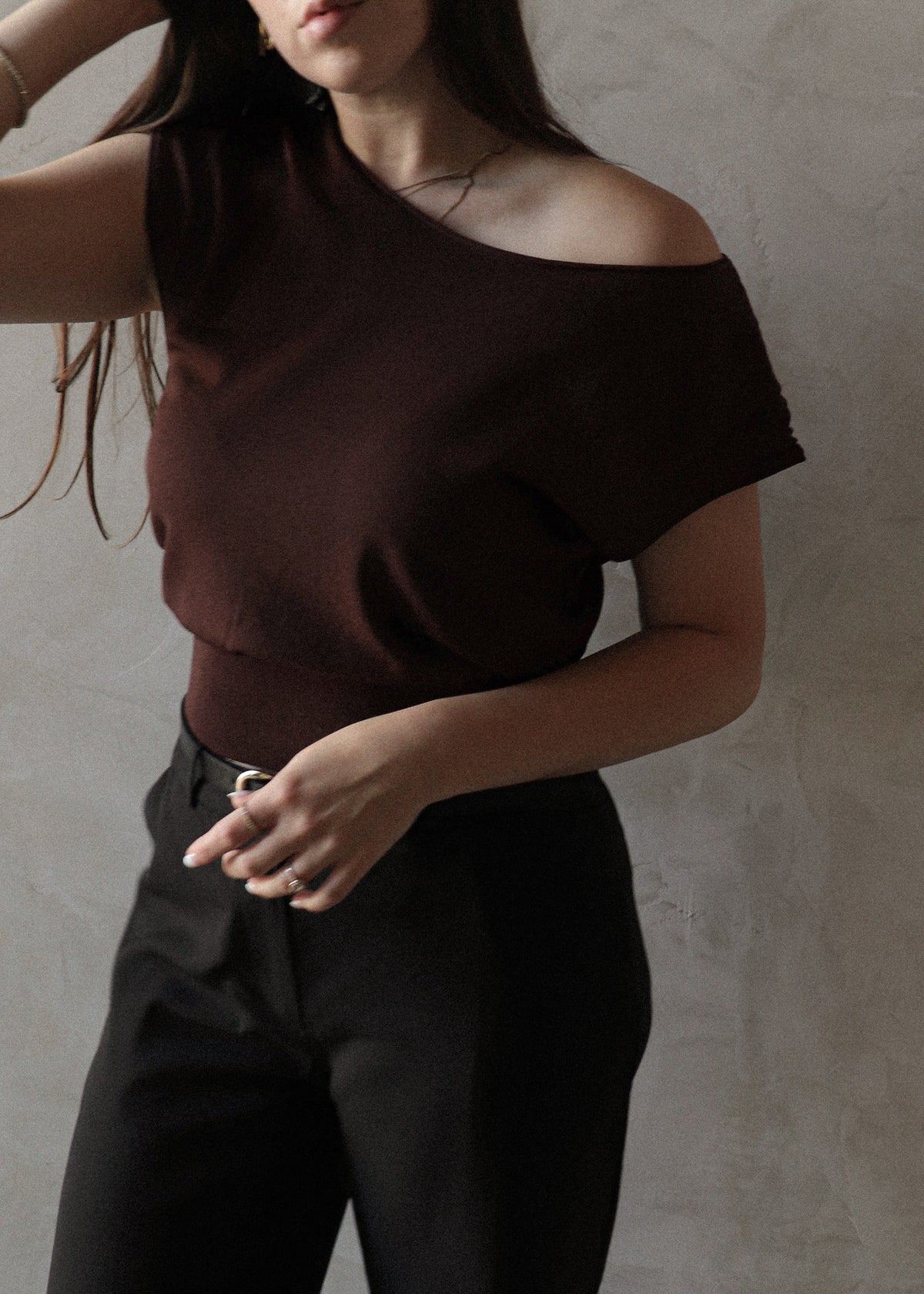 Melina Top - Brown