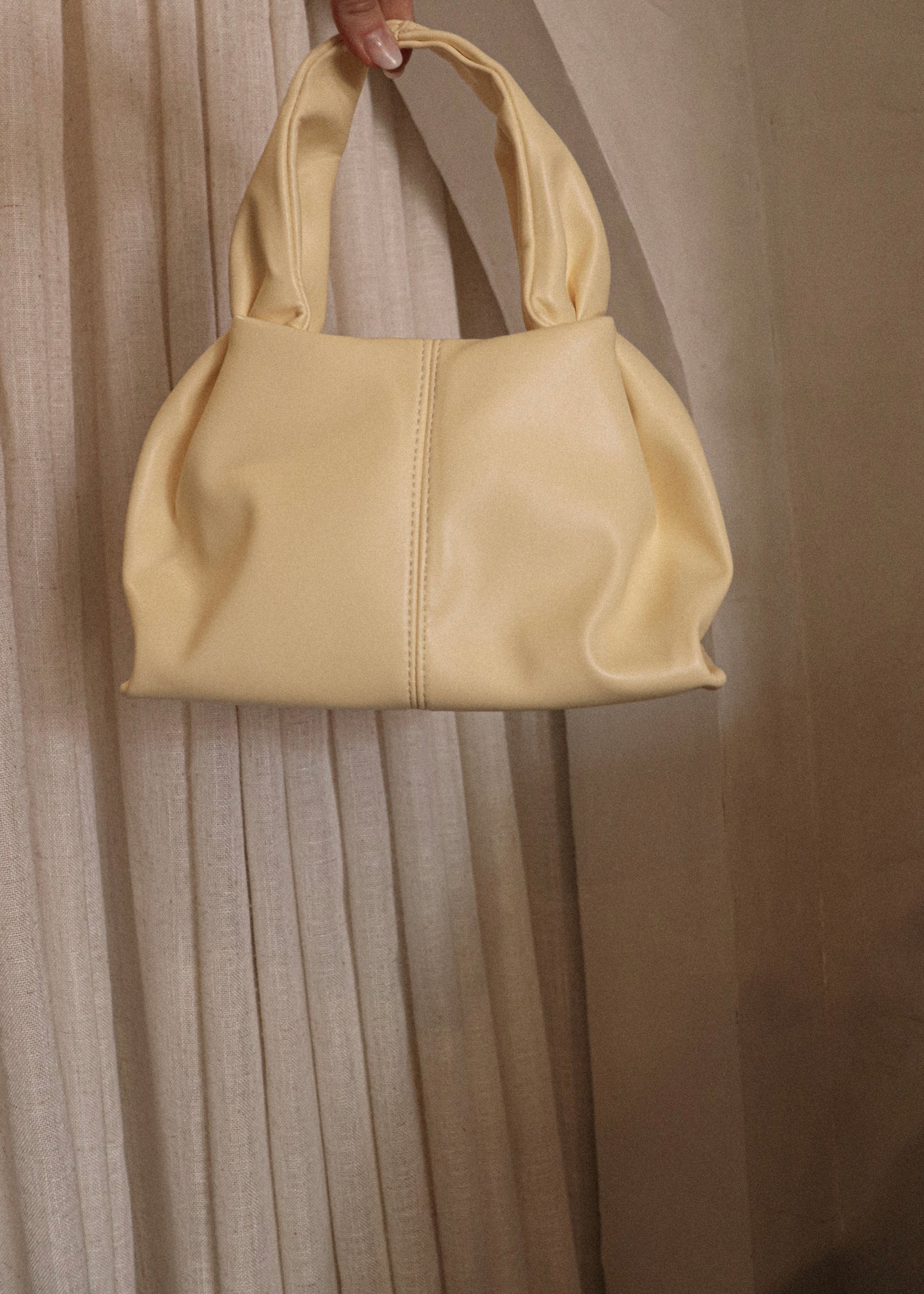 Gloria Handle Bag - Lemon