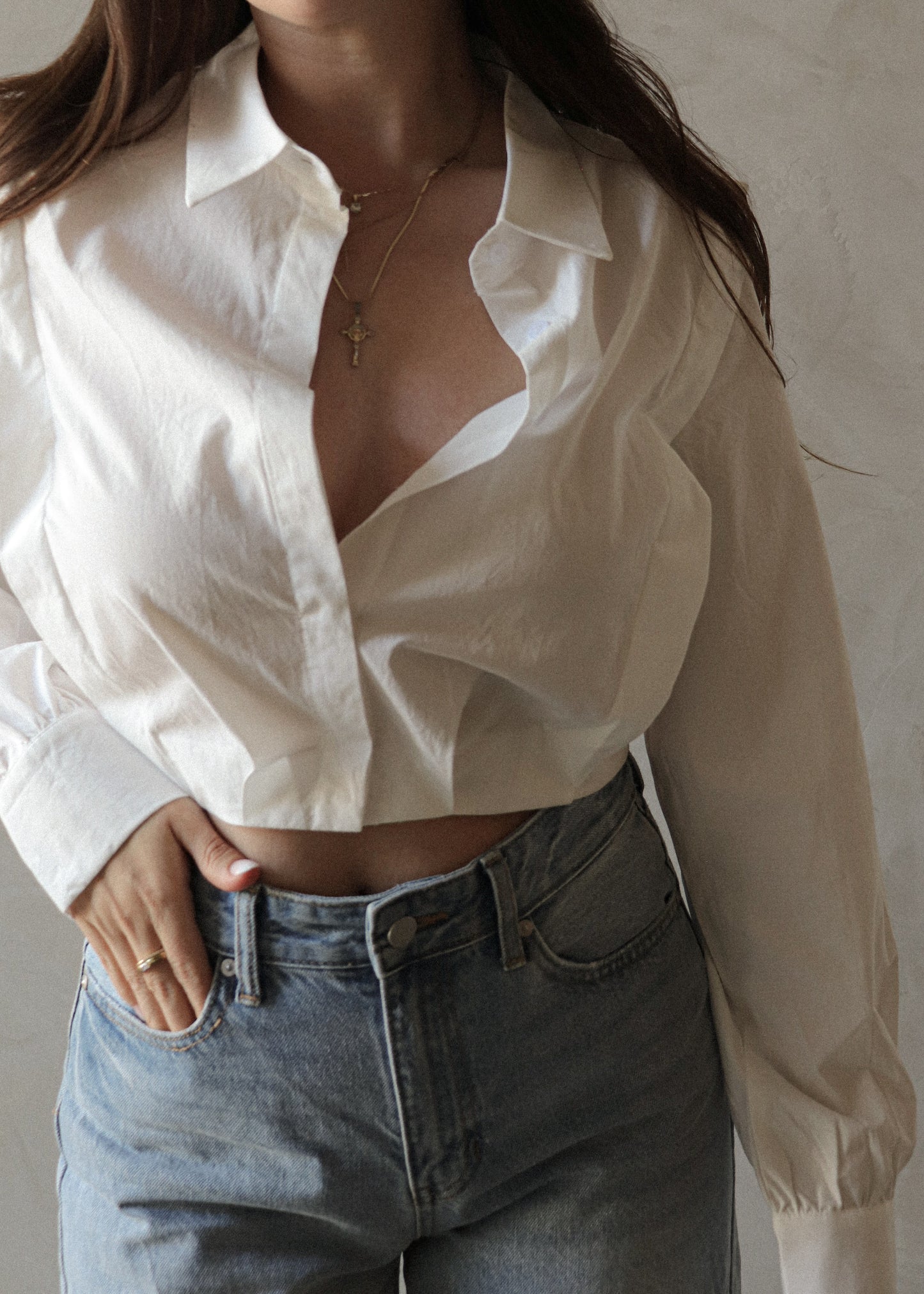 Dylan Button Down - White
