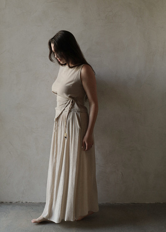 Stella Skirt - Taupe