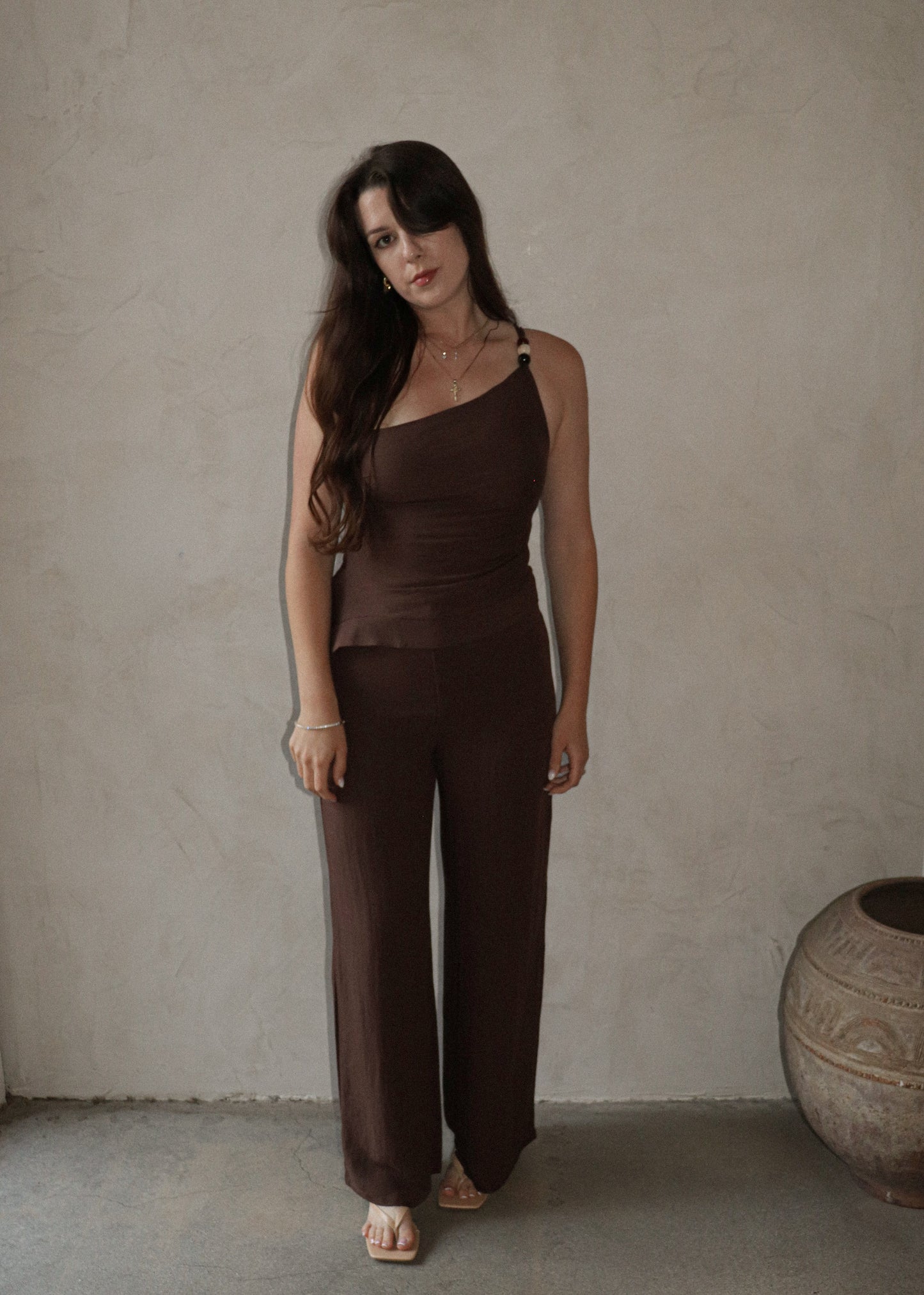 Sienna Pant - Brown