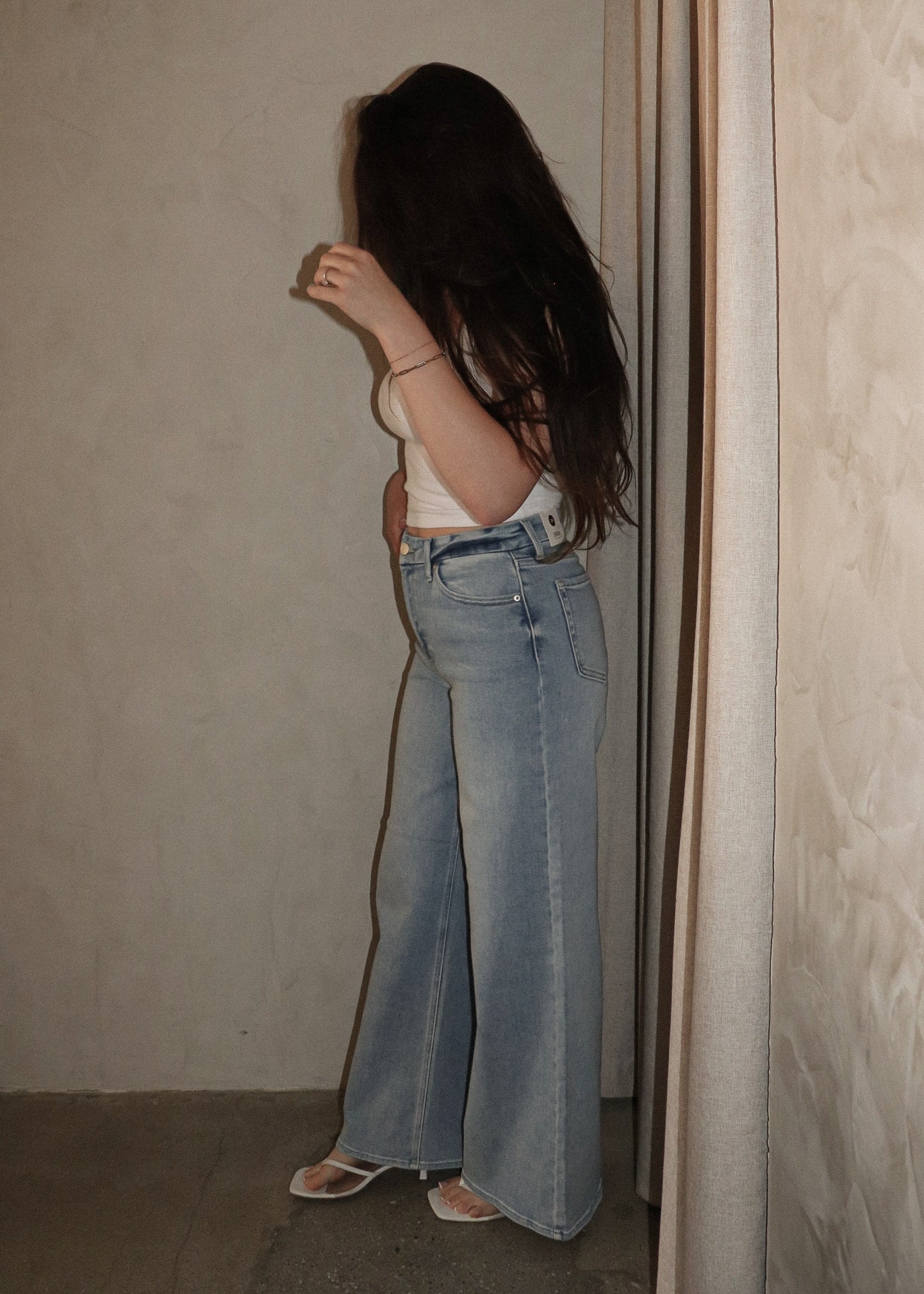 Wide Leg Denim - Light