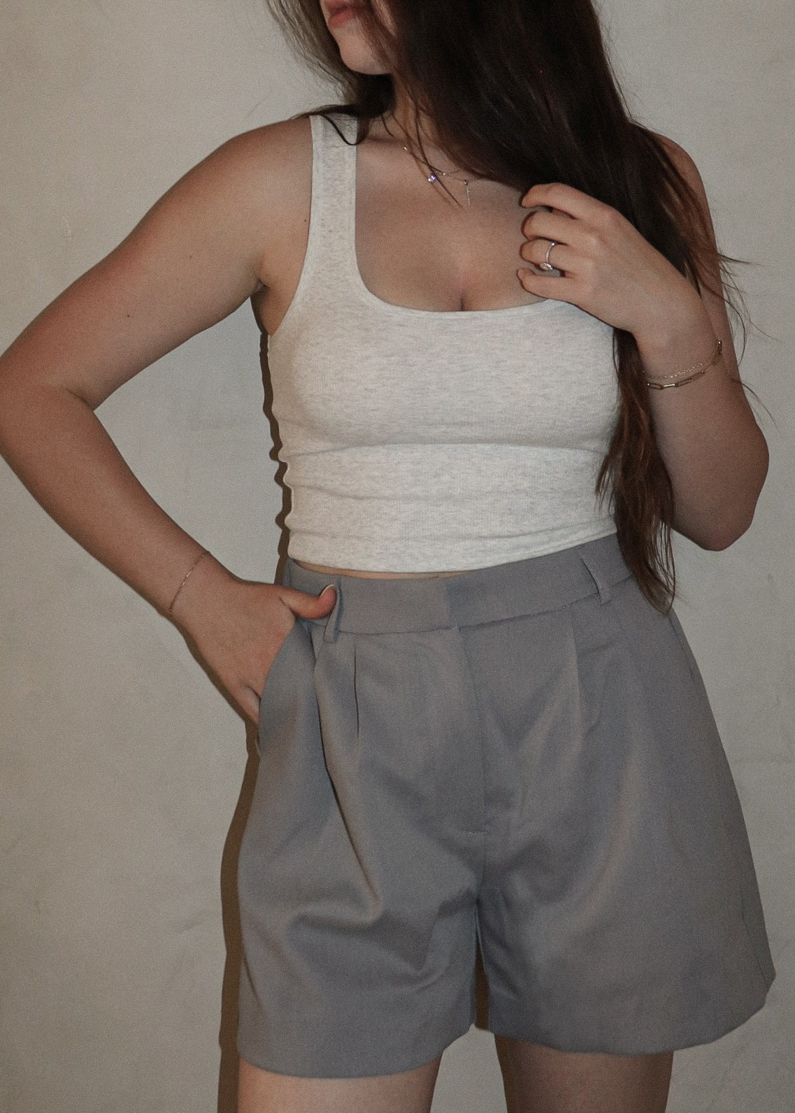 Trouser Short - Grey