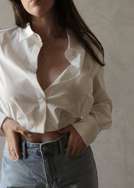 Dylan Button Down - White