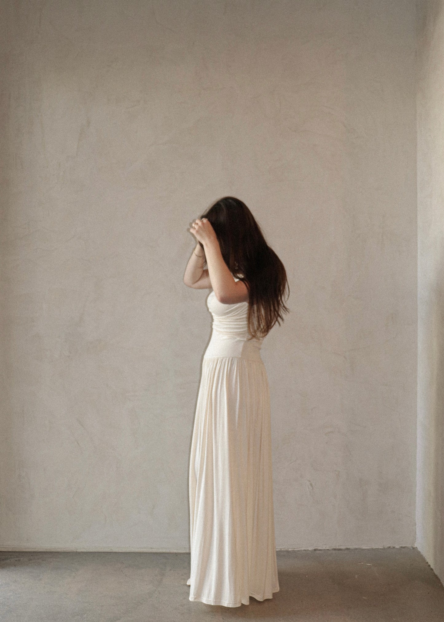 Caroline Dress - Cream