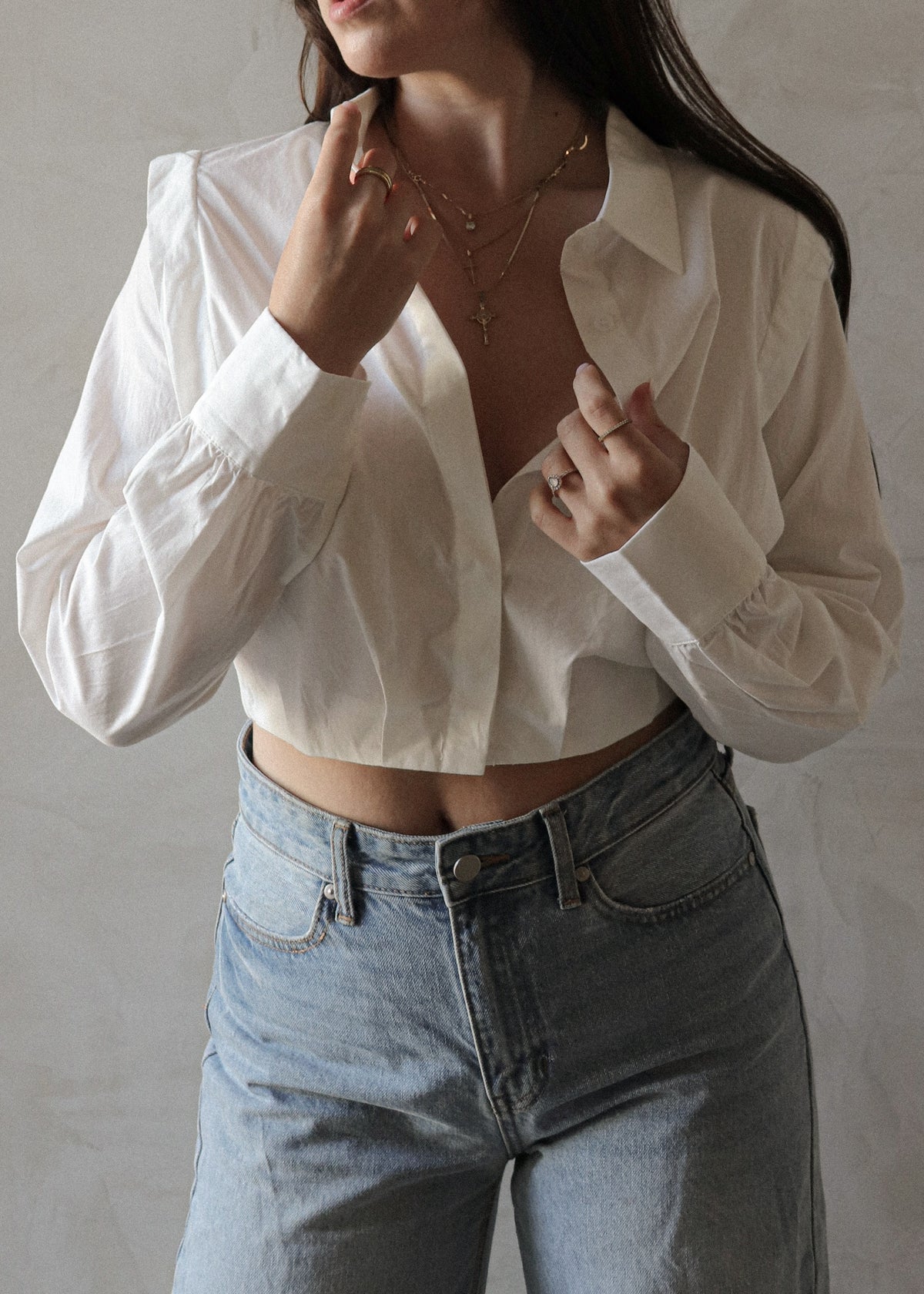 Dylan Button Down - White