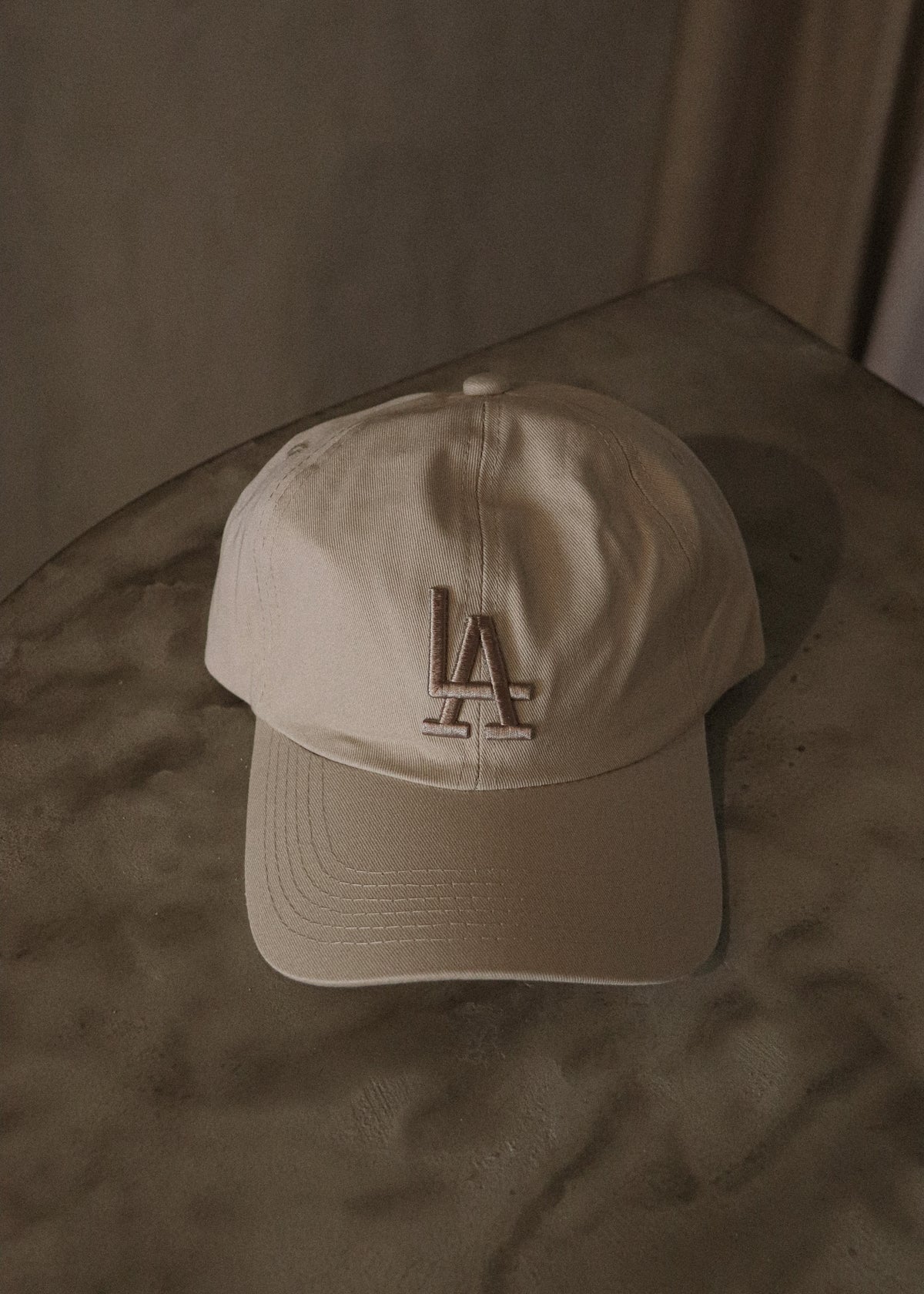 LA Baseball Cap - Nude