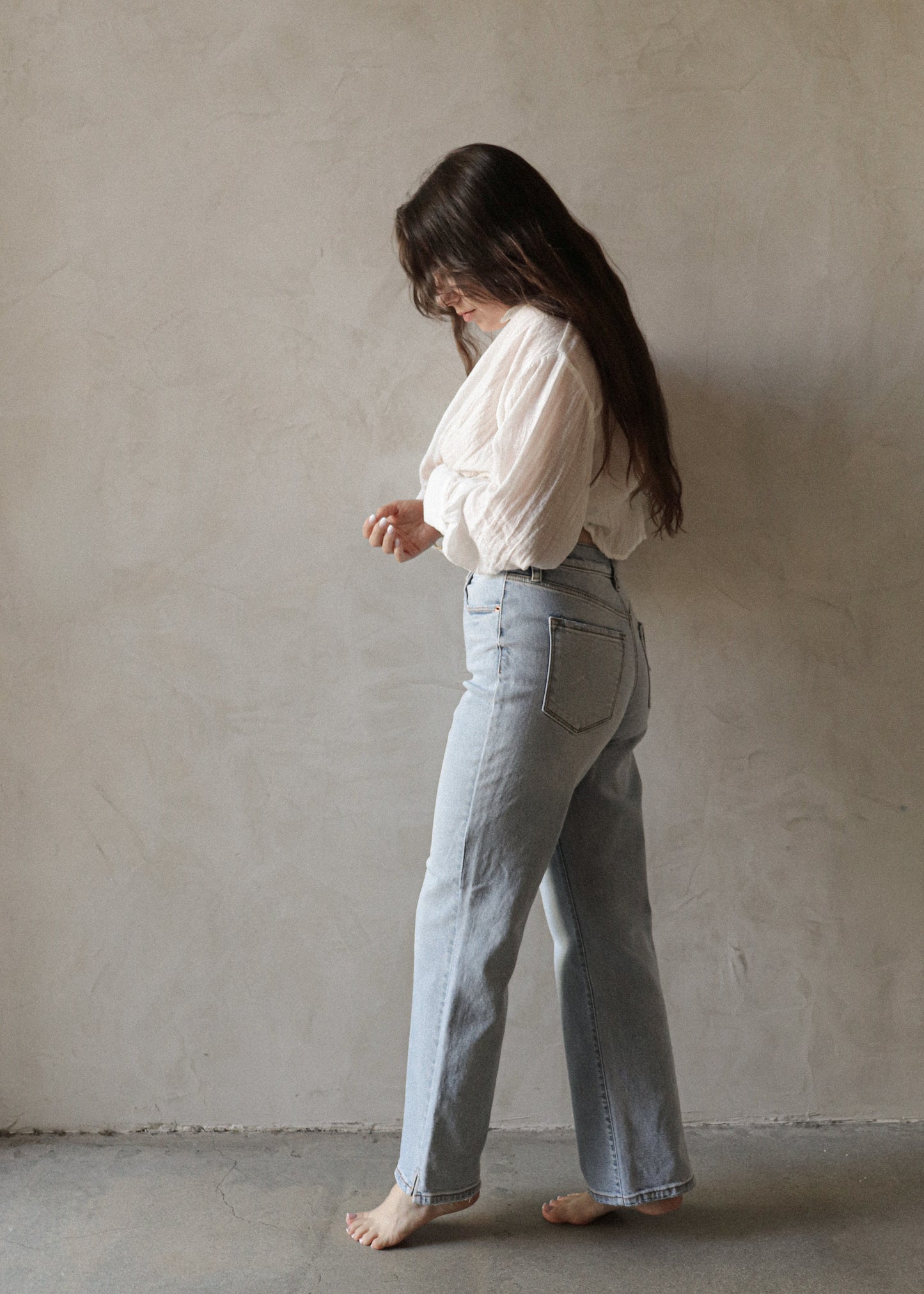 High Rise Denim - Light Wash