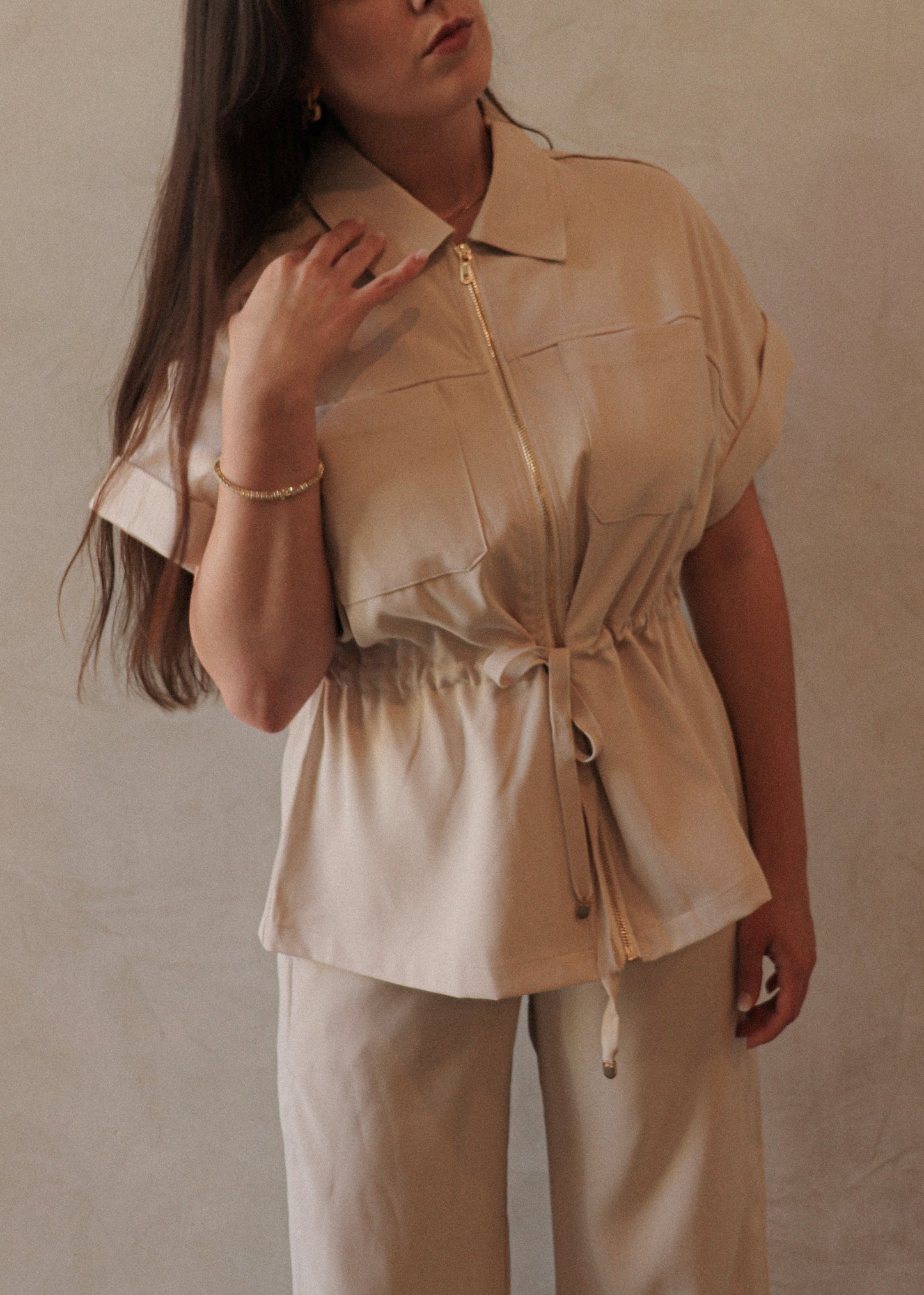 Kara Top - Beige