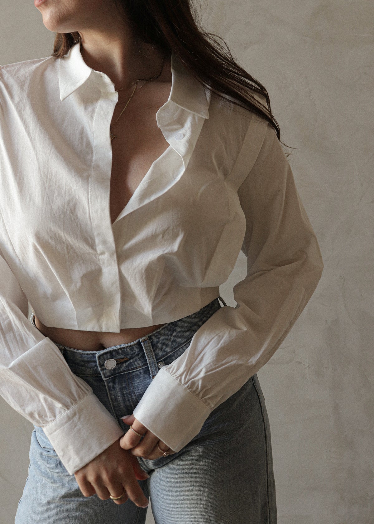 Dylan Button Down - White