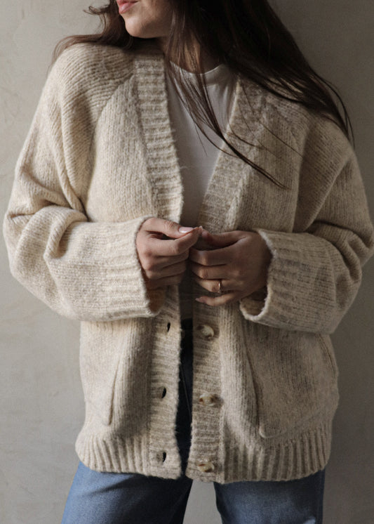 Jackson Hole Cardigan - Oat